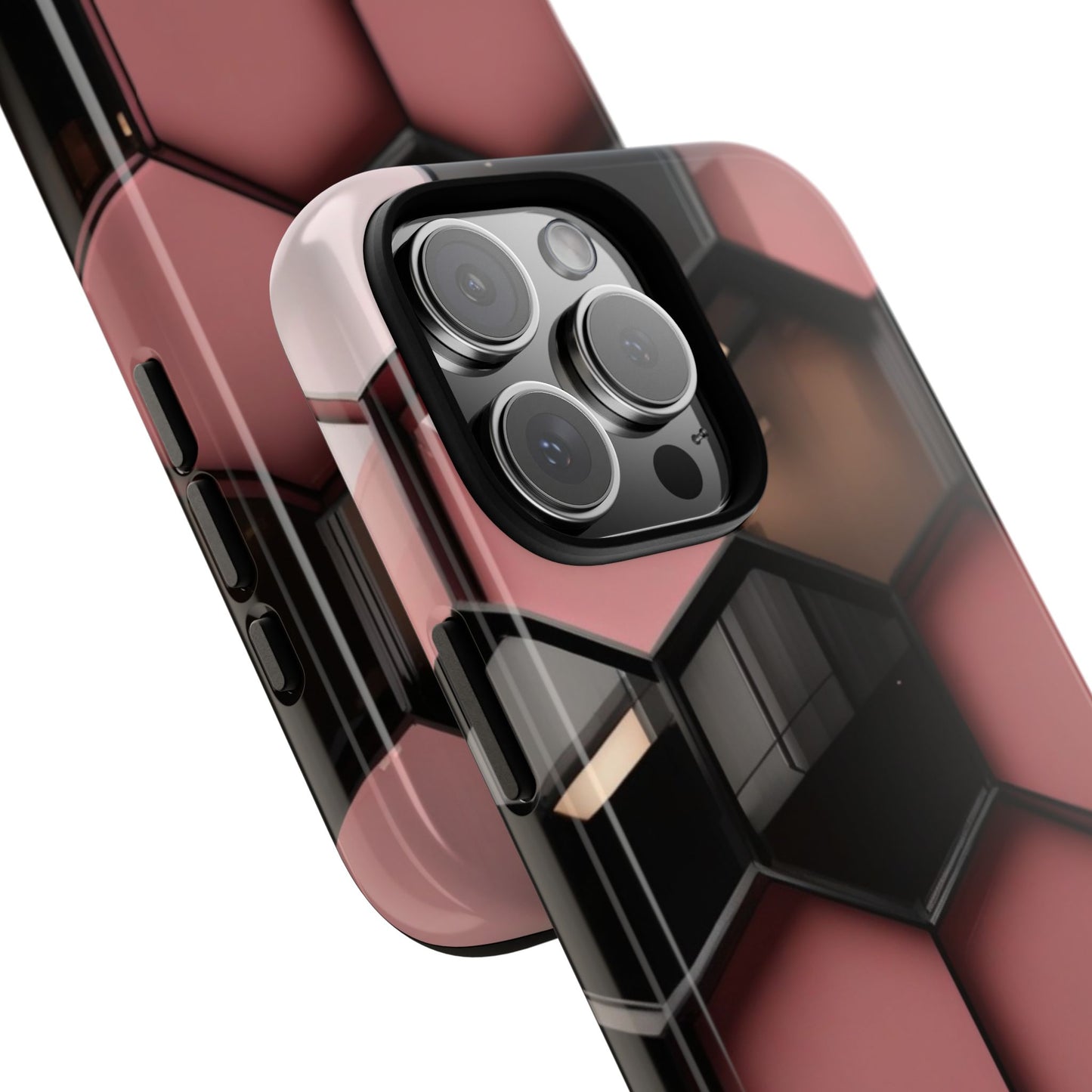 iPhone Tough Case Phone Case for iPhone 14\15\16\17 – Dual Layer, Matte/Glossy Finish, Wireless Charging Compatible