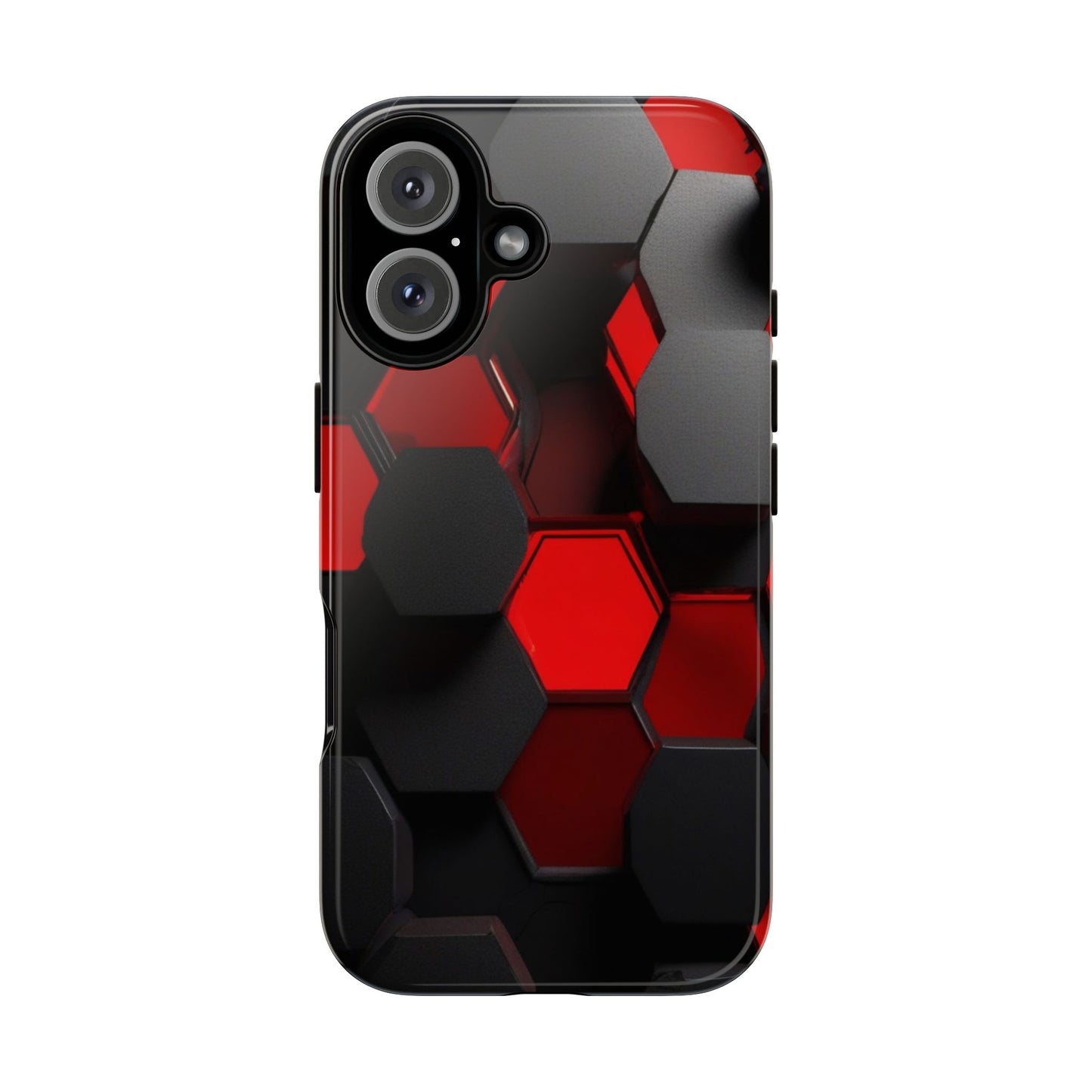 iPhone Tough Case Phone Case for iPhone 14\15\16 – Dual Layer, Matte/Glossy Finish, Wireless Charging Compatible