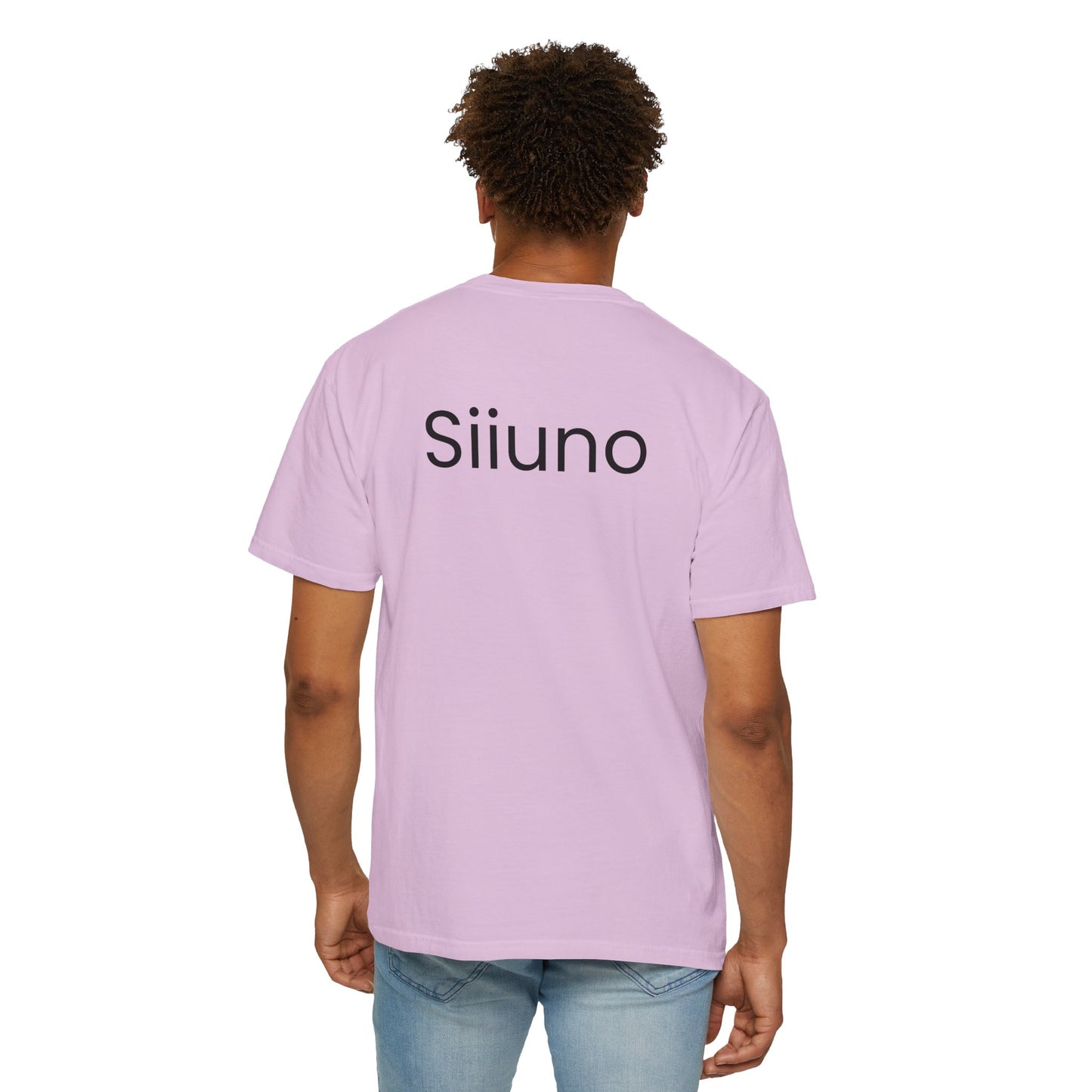 Siiuno Garment-Dyed T-shirt for Everyday Comfort, Unisex Tee for Casual Wear, Gift for Friends, Relaxed Style Tee, Versatile Summer Top