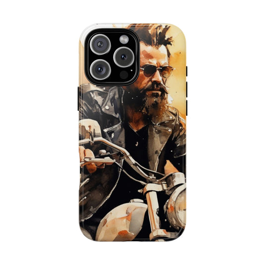 iPhone Tough Case Phone Case for iPhone 14\15\16 – Dual Layer, Matte/Glossy Finish, Wireless Charging Compatible