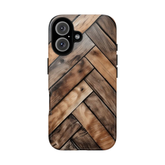Tough Case Phone Case for iPhone 16/16 Plus/16 Pro/ 16 Pro Max – Dual Layer, Matte/Glossy Finish, Wireless Charging Compatible
