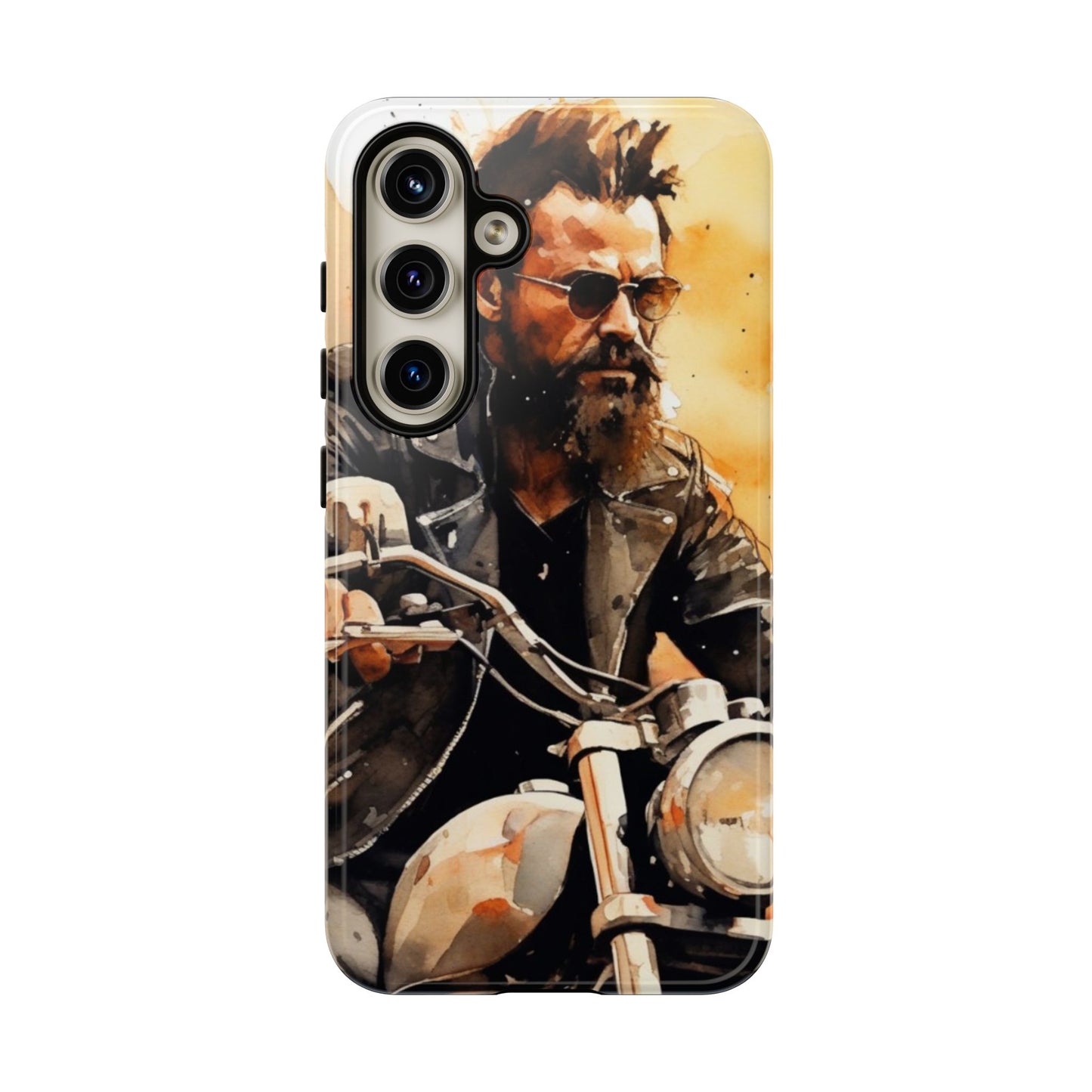 Tough Case Phone Case for Samsung Galaxy S25/S24 – Dual Layer, Matte/Glossy Finish, Wireless Charging Compatible