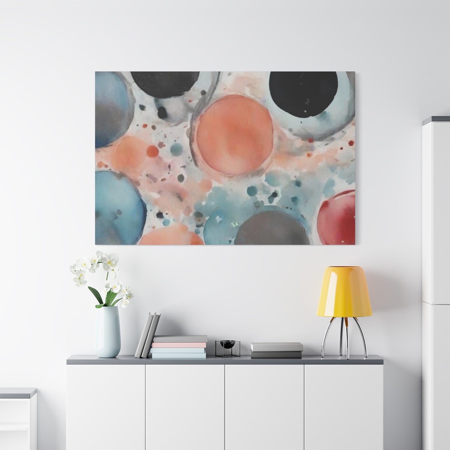 Abstract Art Canvas Print – Modern Wall Art, Digital Artwork, Matte Canvas, Ready to Hang, Home & Office Décor, Modern Wall Décor