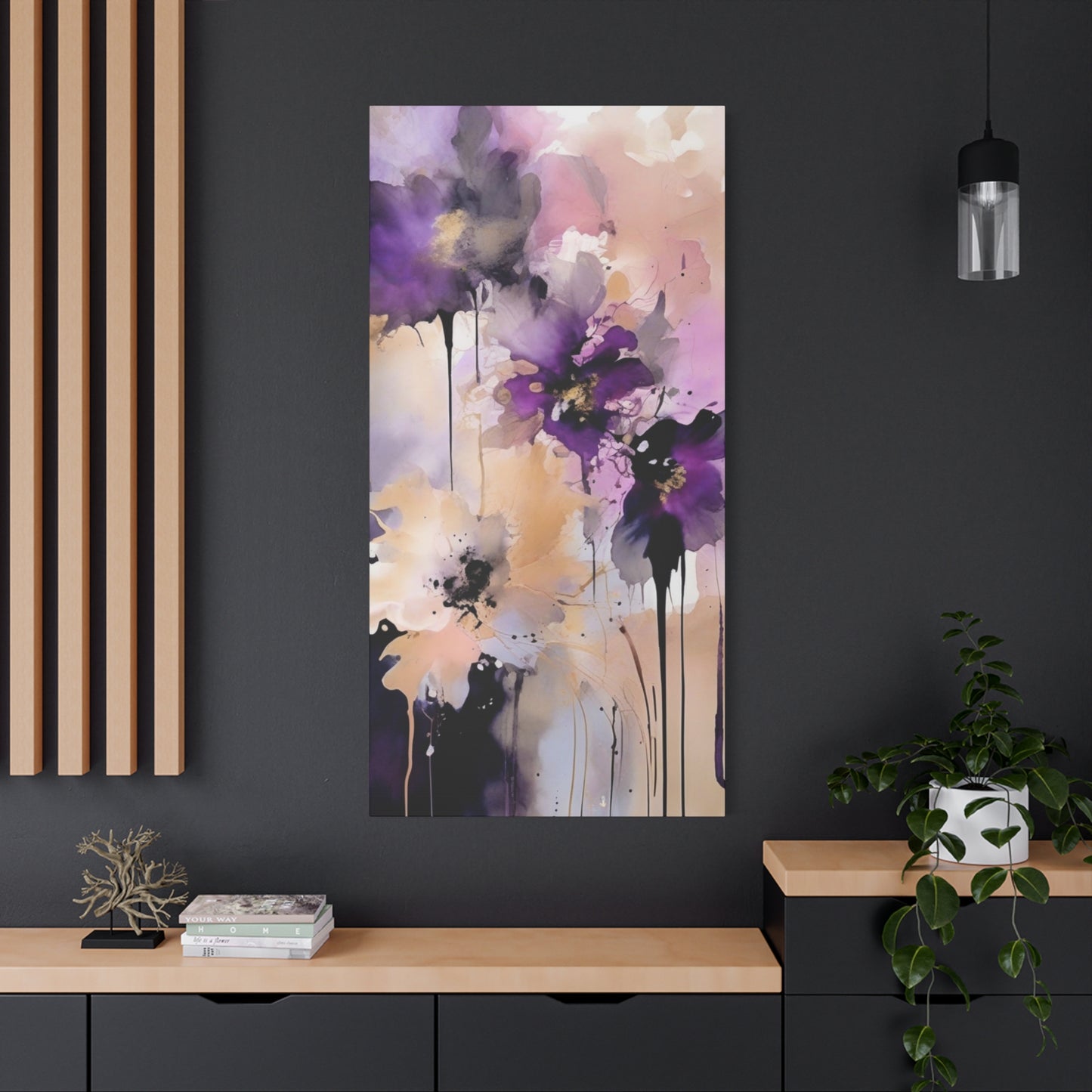 Abstract Art Canvas Print – Modern Wall Art, Digital Artwork, Matte Canvas, Ready to Hang, Home & Office Décor, Modern Wall Décor