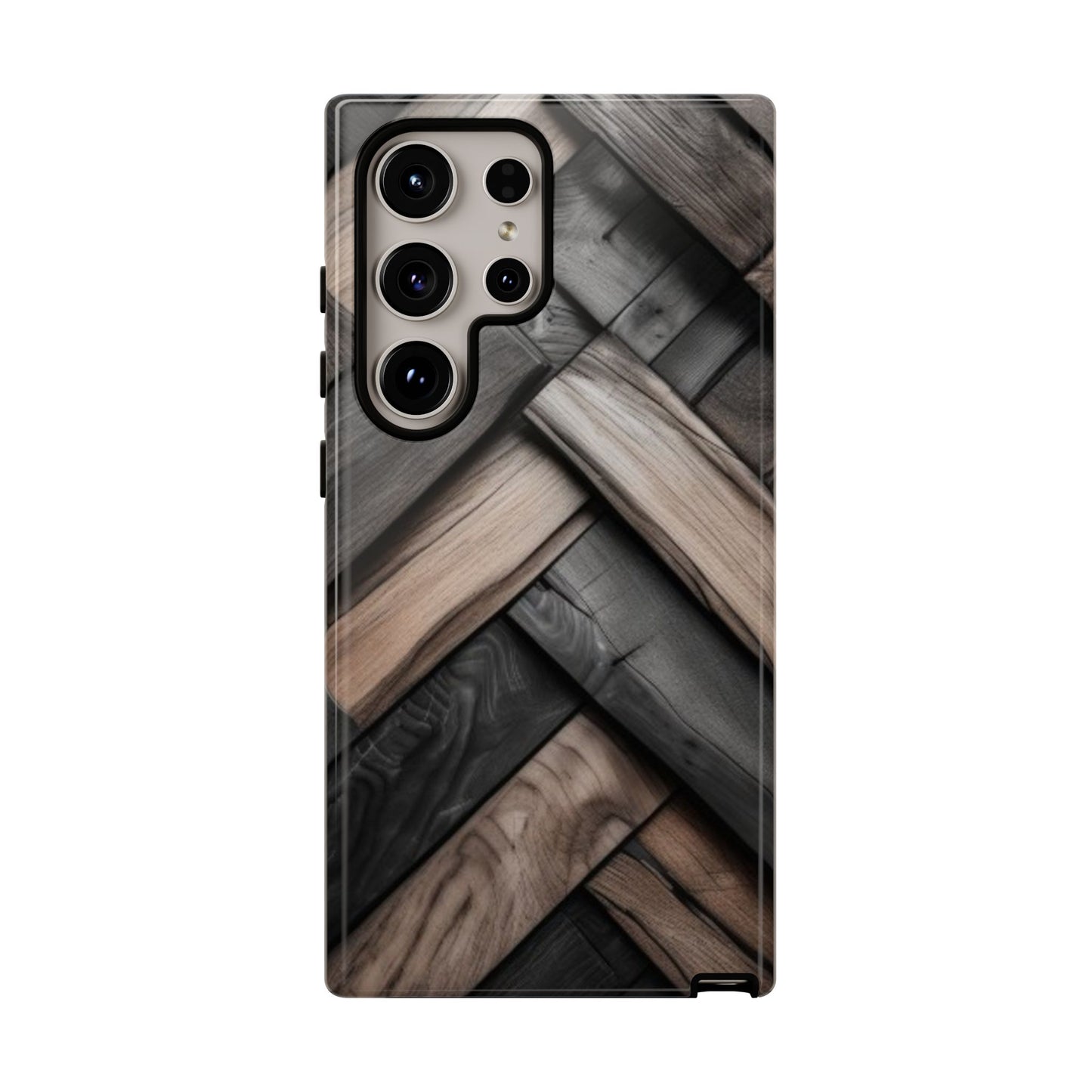 Tough Case Phone Case for Samsung Galaxy S25/S24 – Dual Layer, Matte/Glossy Finish, Wireless Charging Compatible