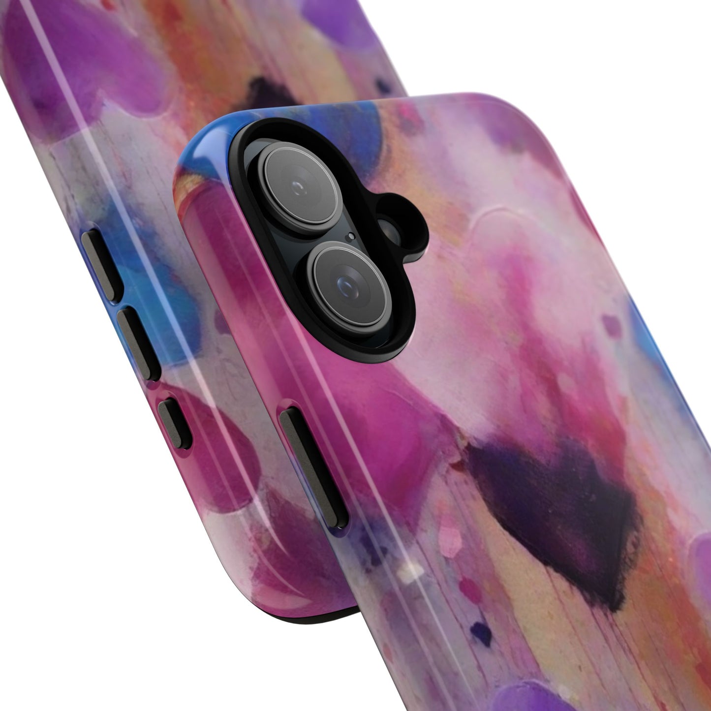 iPhone Tough Case Phone Case for iPhone 16, Samsung Galaxy S25 – Dual Layer, Matte/Glossy Finish, Wireless Charging Compatible