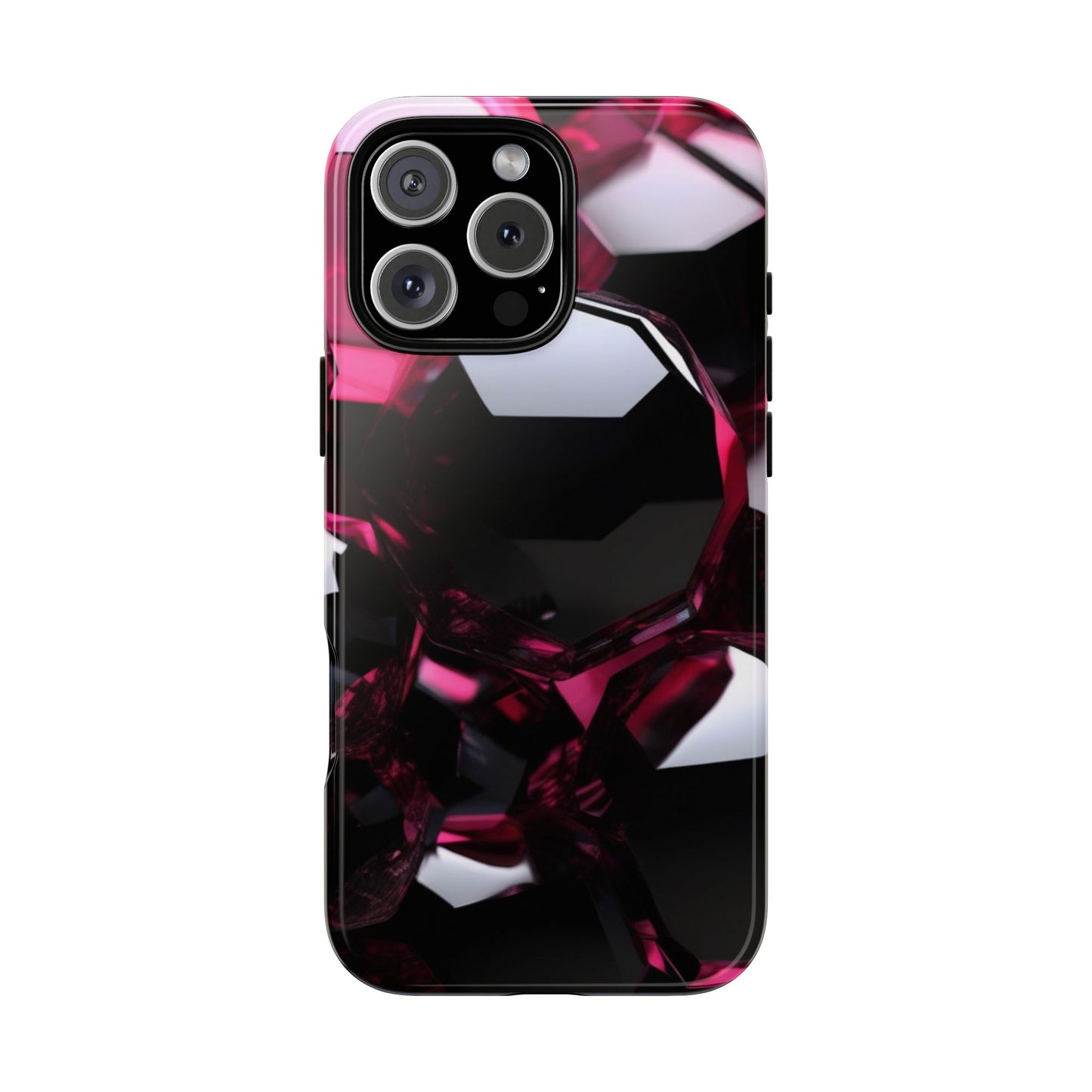 iPhone Tough Case Phone Case for iPhone 14\15\16\17 – Dual Layer, Matte/Glossy Finish, Wireless Charging Compatible