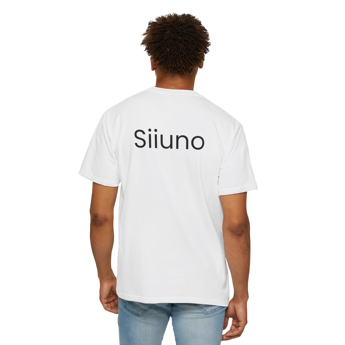 Siiuno Garment-Dyed T-shirt for Everyday Comfort, Unisex Tee for Casual Wear, Gift for Friends, Relaxed Style Tee, Versatile Summer Top