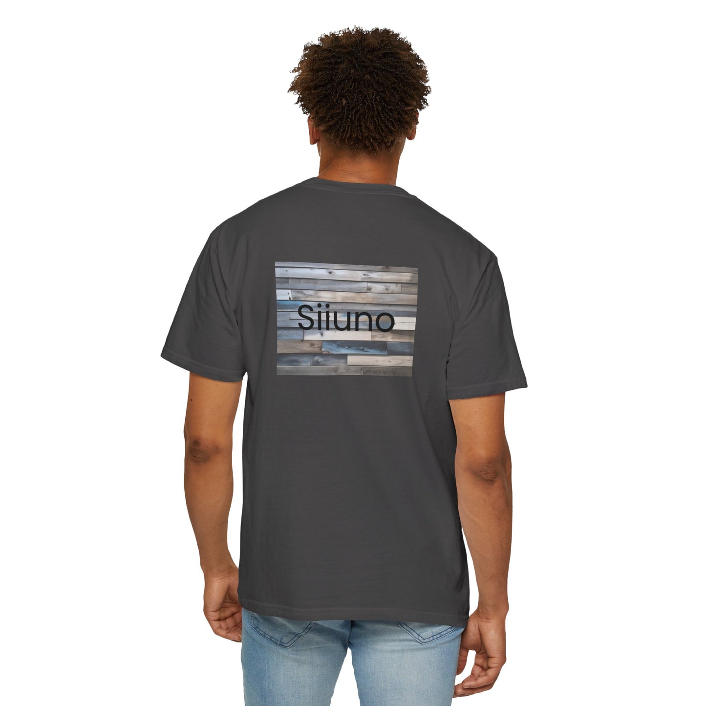 Garment-Dyed T-Shirt with Unique Design, Casual Tee, Vintage-Inspired Shirt, Everyday Wear, Stylish Summer Top