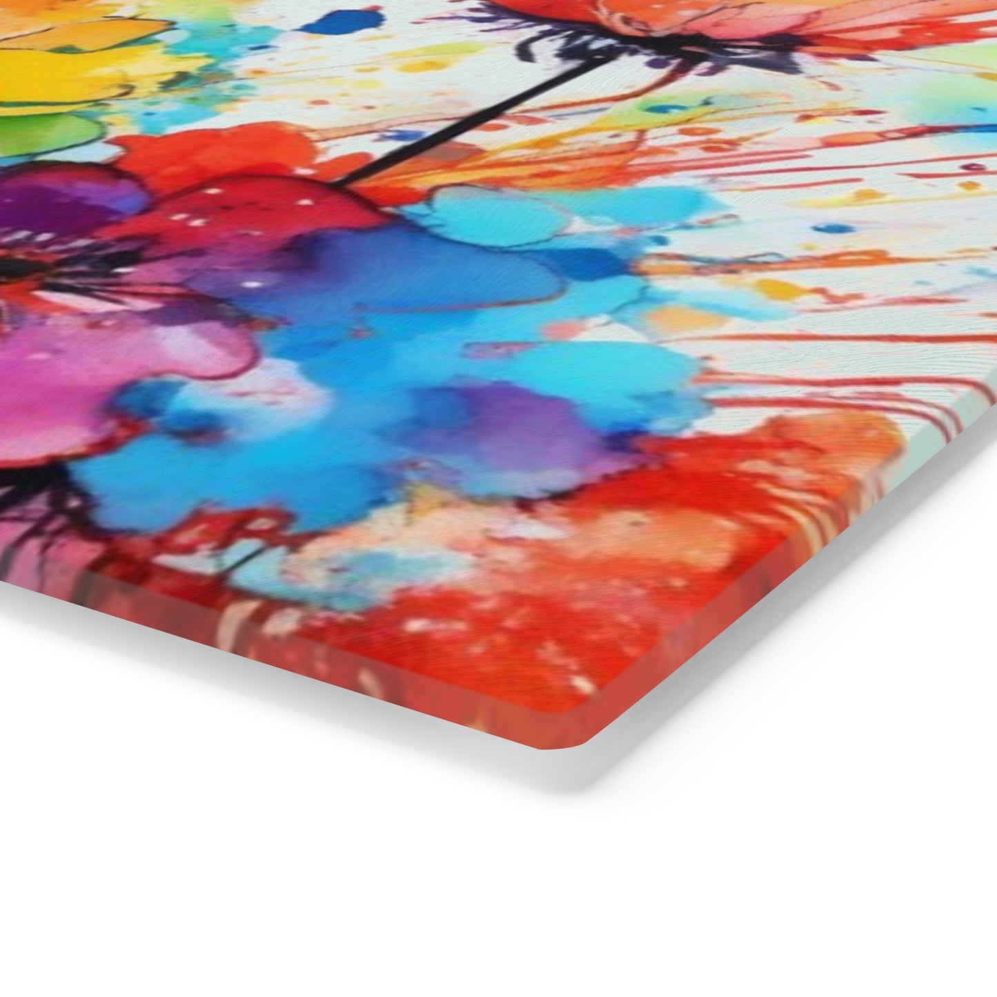 Tempered Glass Cutting Board – Hygienic, Scratch-Resistant, Dishwasher-Safe | Modern Kitchen Essential