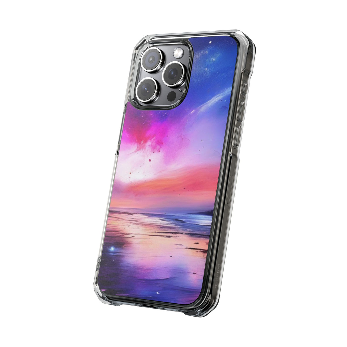 Magnetic Impact Phone Case for iPhone 16/15/14, Vibrant Magnetic Clear Impact Phone Cases, Protective Cases, Custom Phone Covers, Unique Phone Accessories, Gift for Tech Lovers
