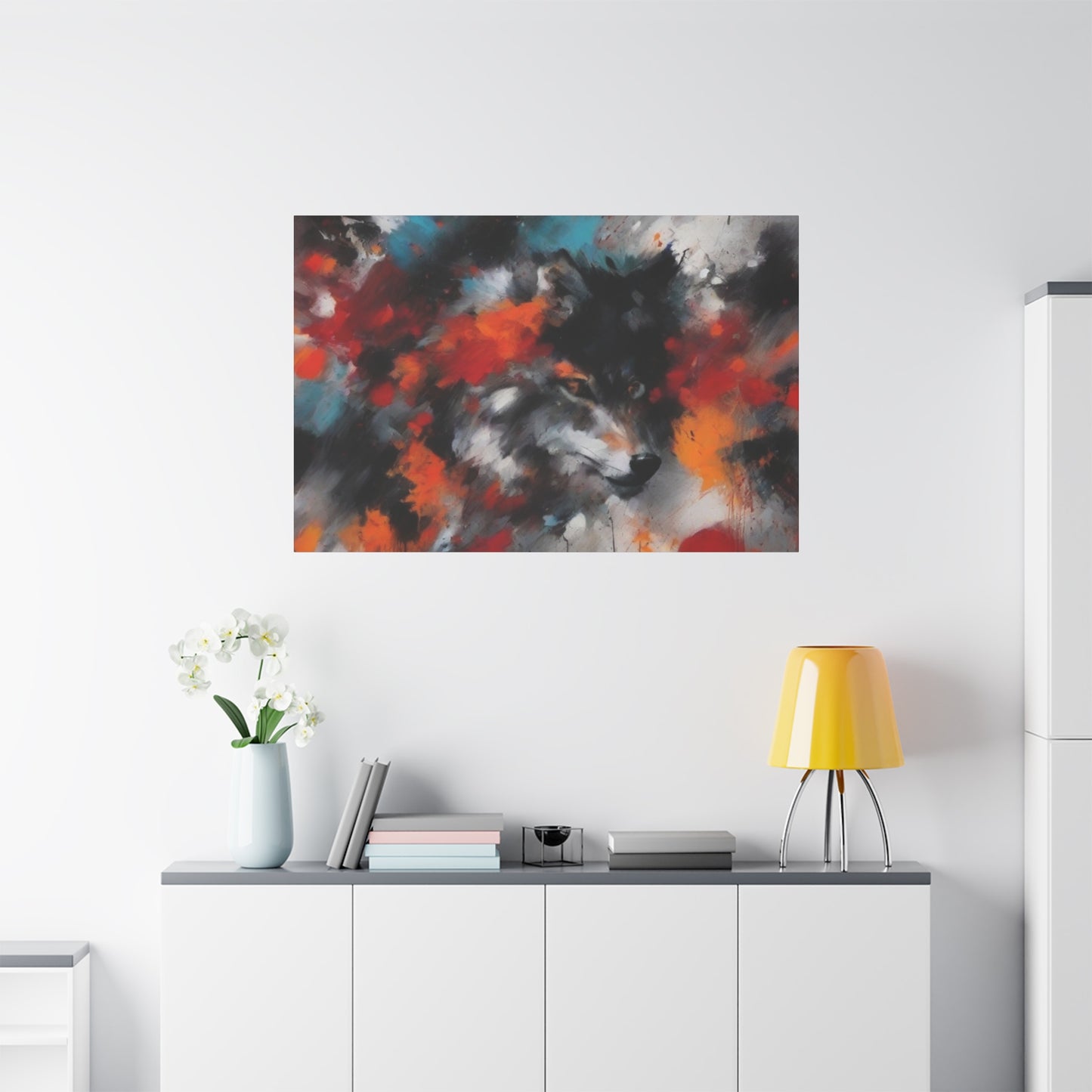 Abstract Art Canvas Print – Modern Wall Art, Digital Artwork, Matte Canvas, Ready to Hang, Home & Office Décor, Modern Wall Décor