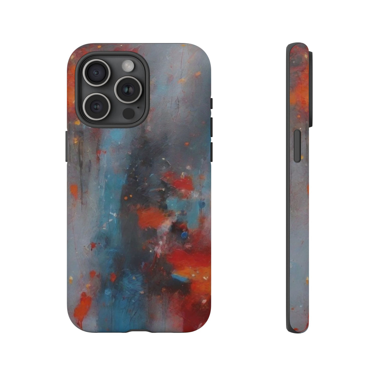 iPhone Tough Case Phone Case for iPhone 14\15\16\17 – Dual Layer, Matte/Glossy Finish, Wireless Charging Compatible