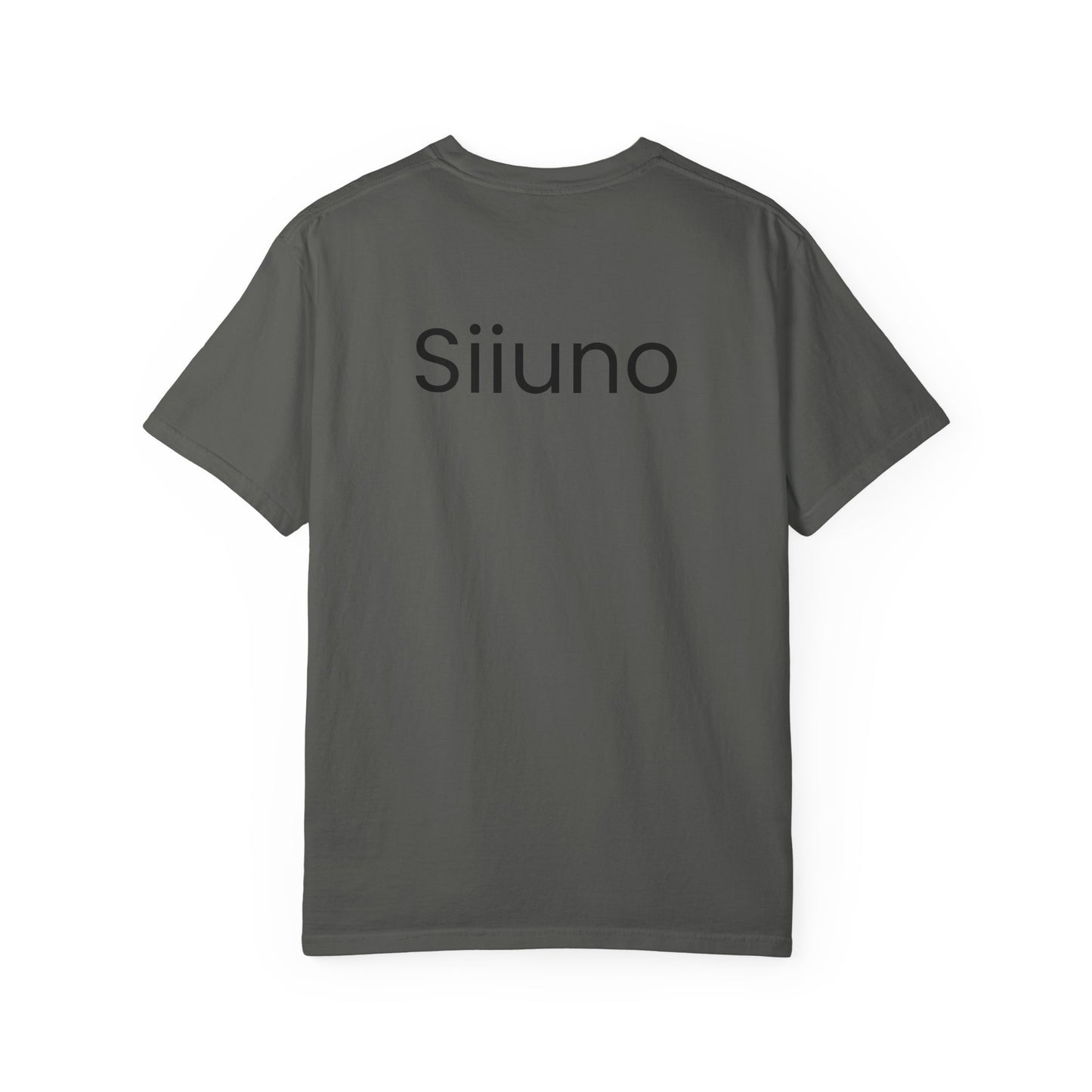 Siiuno Garment-Dyed T-shirt for Everyday Comfort, Unisex Tee for Casual Wear, Gift for Friends, Relaxed Style Tee, Versatile Summer Top