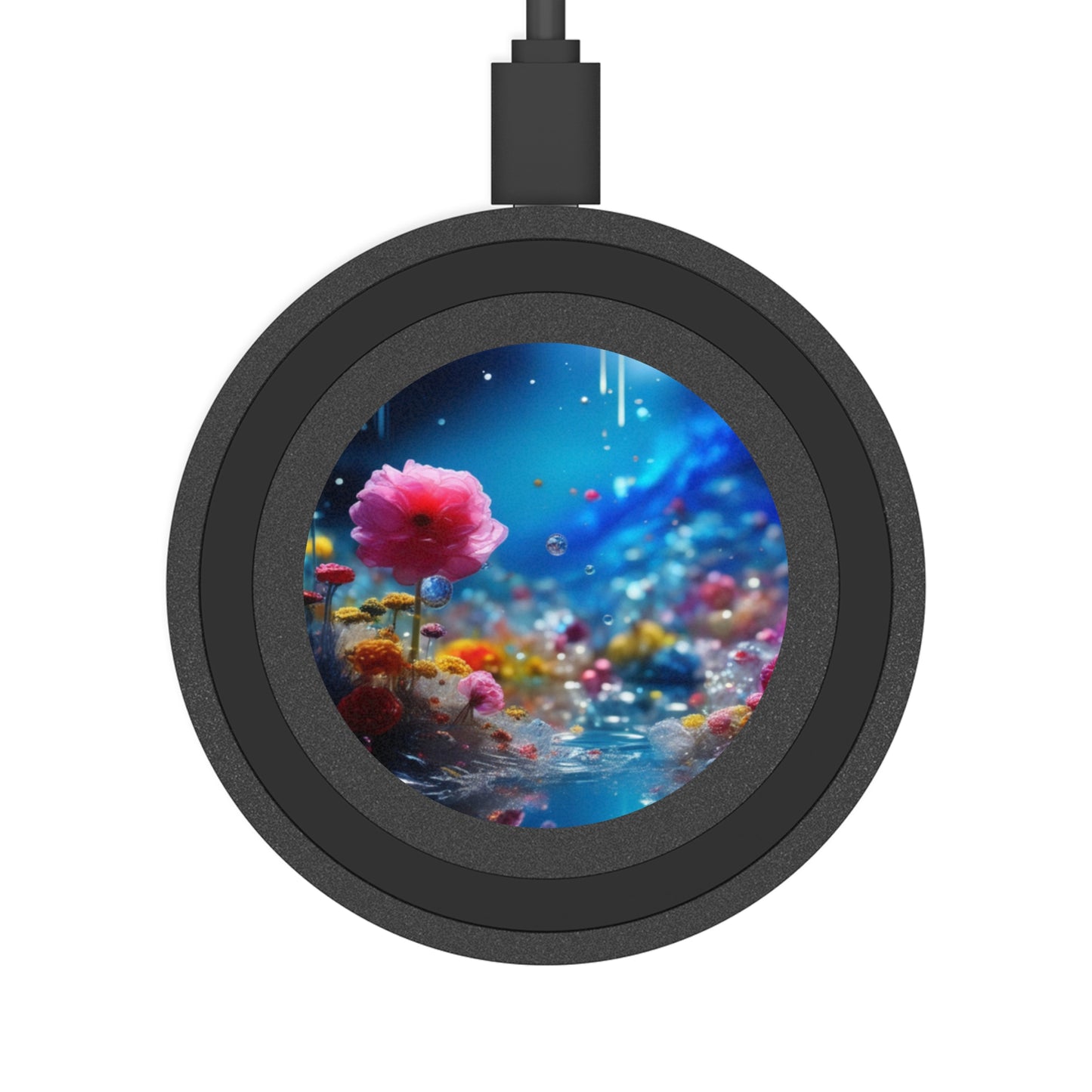 Floral Wireless Charging Pad — Quake Design