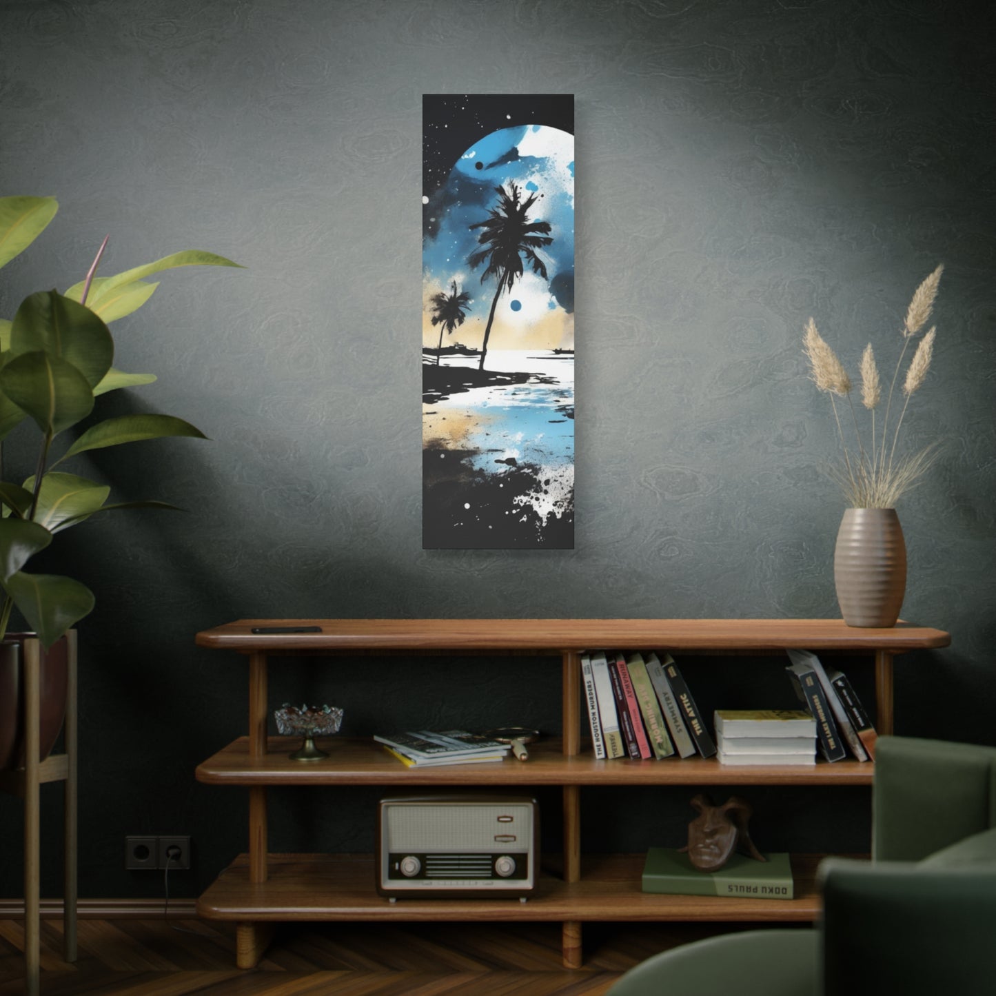 Abstract Art Canvas Print – Modern Wall Art, Digital Artwork, Matte Canvas, Ready to Hang, Home & Office Décor, Modern Wall Décor