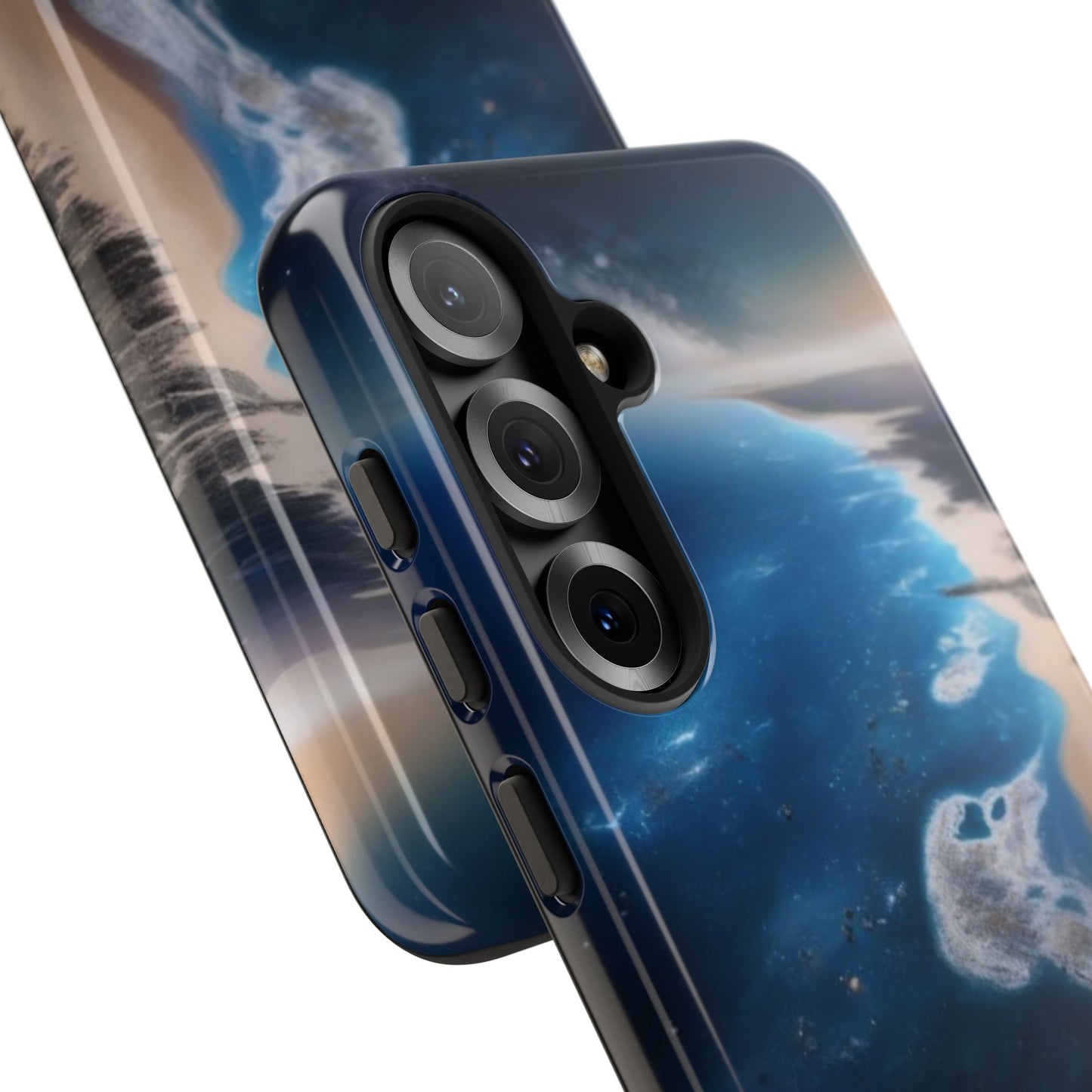 Tough Case Phone Case for Samsung Galaxy S26/S25/S24/S23/S22 – Dual Layer, Matte/Glossy Finish, Wireless Charging CompatibleOcean Wave Phone Case - Tough, Stylish Protection for Beach Lovers