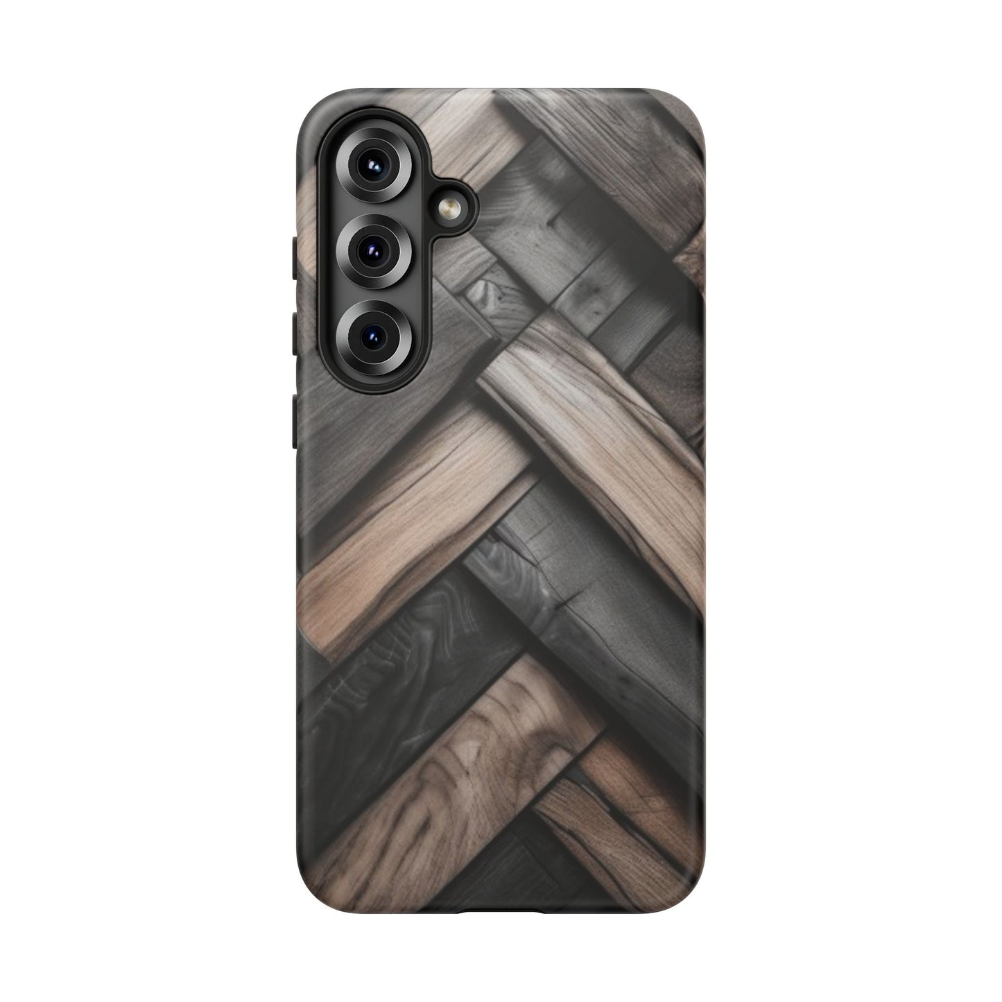 Tough Case Phone Case for Samsung Galaxy S25/S24 – Dual Layer, Matte/Glossy Finish, Wireless Charging Compatible