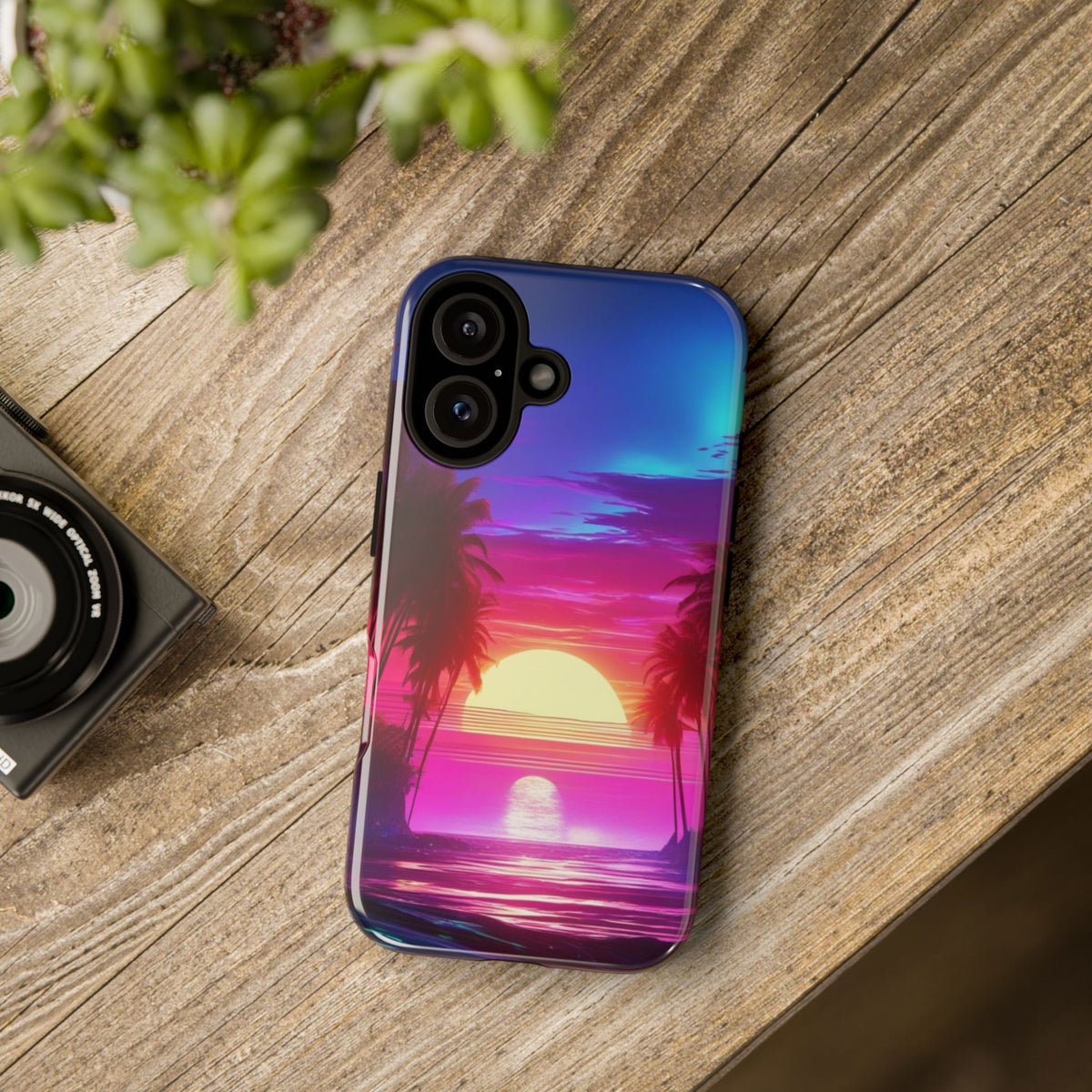 iPhone Tough Case Phone Case for iPhone 14\15\16 – Dual Layer, Matte/Glossy Finish, Wireless Charging Compatible