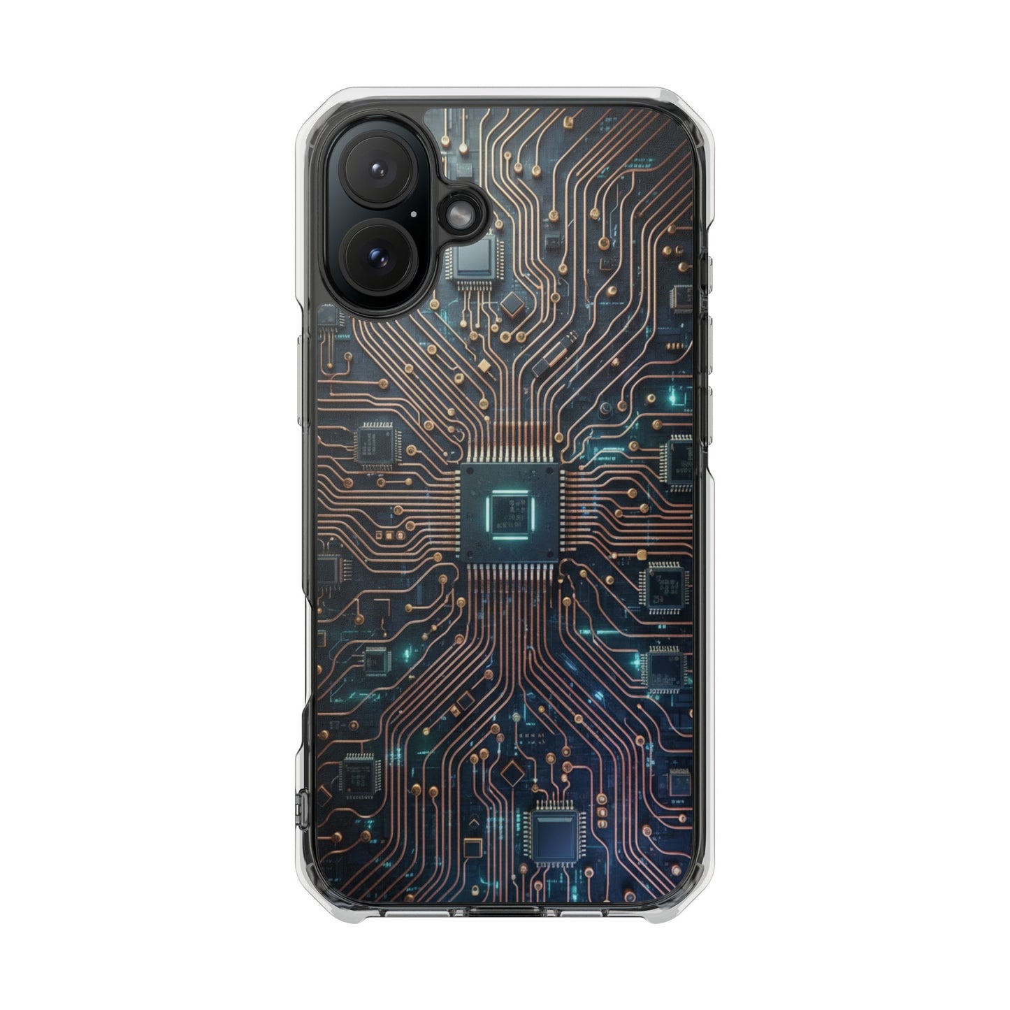Magnetic Impact Phone Case for iPhone 17/16/15/14. Magnetic Impact Phone Case — Cyber Circuit Design