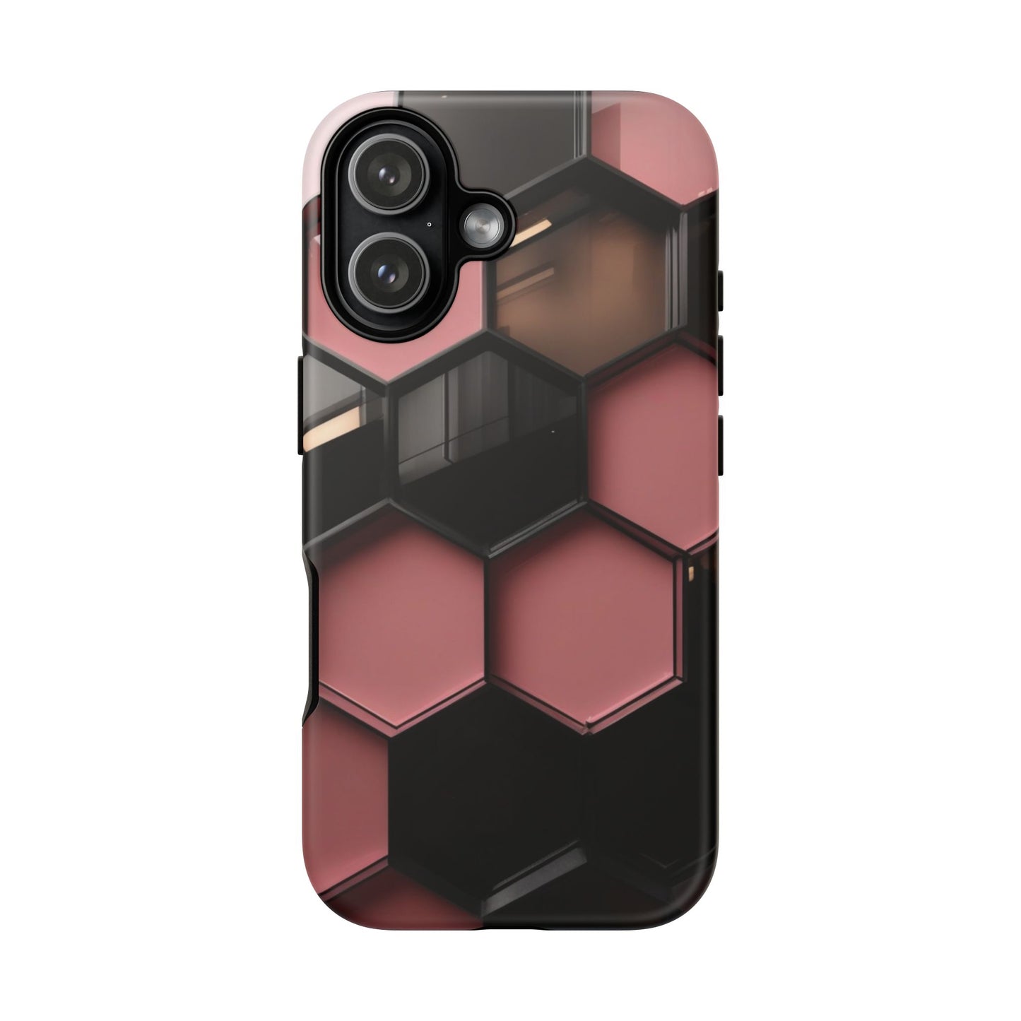 iPhone Tough Case Phone Case for iPhone 14\15\16\17 – Dual Layer, Matte/Glossy Finish, Wireless Charging Compatible