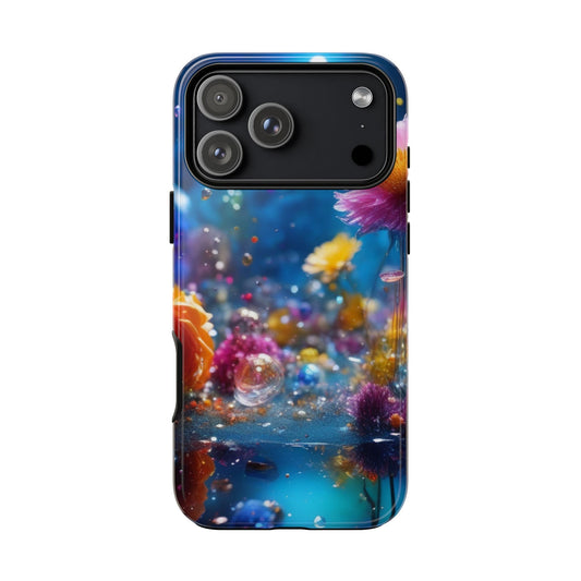 Floral Tough Phone Case for iphone 17/16/15 — Vibrant Flower Design