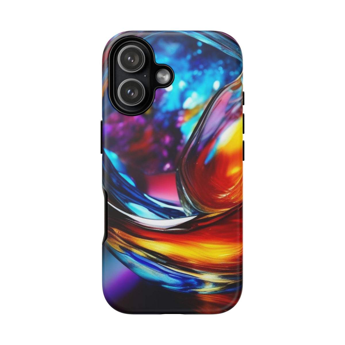 Vibrant Phone Case, Tough Cases for iPhone 17/16/15/14, Stylish Smartphone Cover, Colorful Mobile Accessories, Gift for Tech Lovers