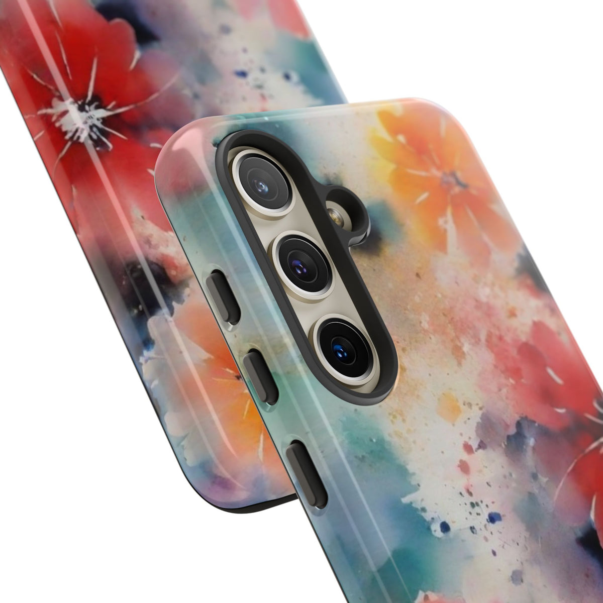 Tough Case Phone Case for Samsung Galaxy S25/S24 – Dual Layer, Matte/Glossy Finish, Wireless Charging Compatible