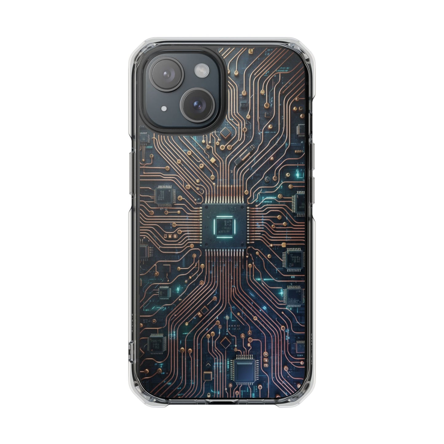 Magnetic Impact Phone Case for iPhone 17/16/15/14. Magnetic Impact Phone Case — Cyber Circuit Design