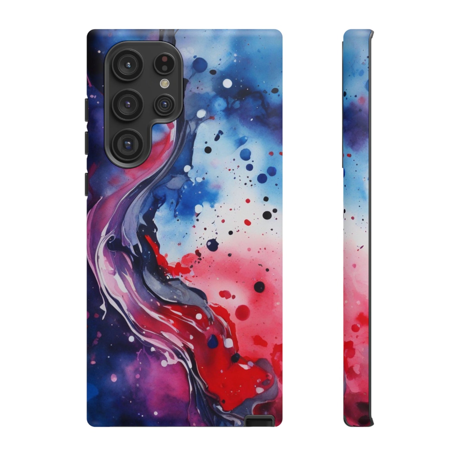 Galaxy Abstract Tough Phone case for Samsung Galaxy S26/S25/S24/S23/S22 – Vibrant Nebula Protective Cover