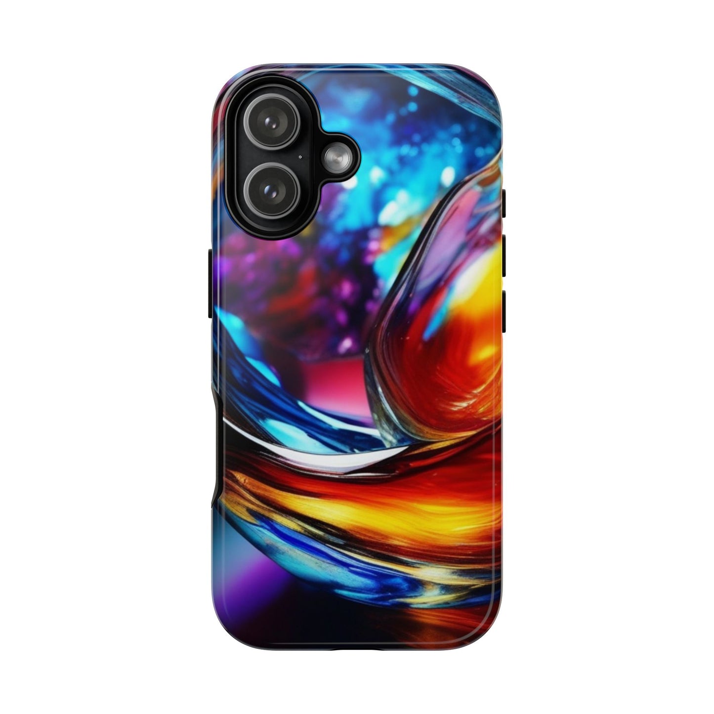 Vibrant Phone Case, Tough Cases for iPhone 17/16/15/14, Stylish Smartphone Cover, Colorful Mobile Accessories, Gift for Tech Lovers