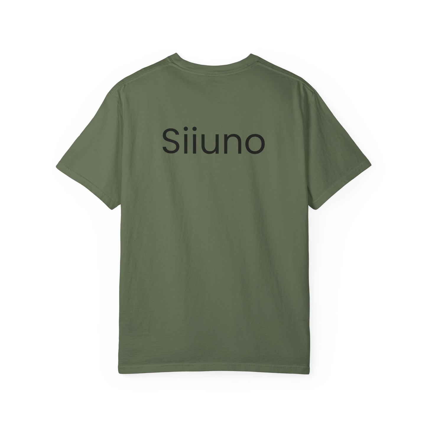 Siiuno Garment-Dyed T-shirt for Everyday Comfort, Unisex Tee for Casual Wear, Gift for Friends, Relaxed Style Tee, Versatile Summer Top
