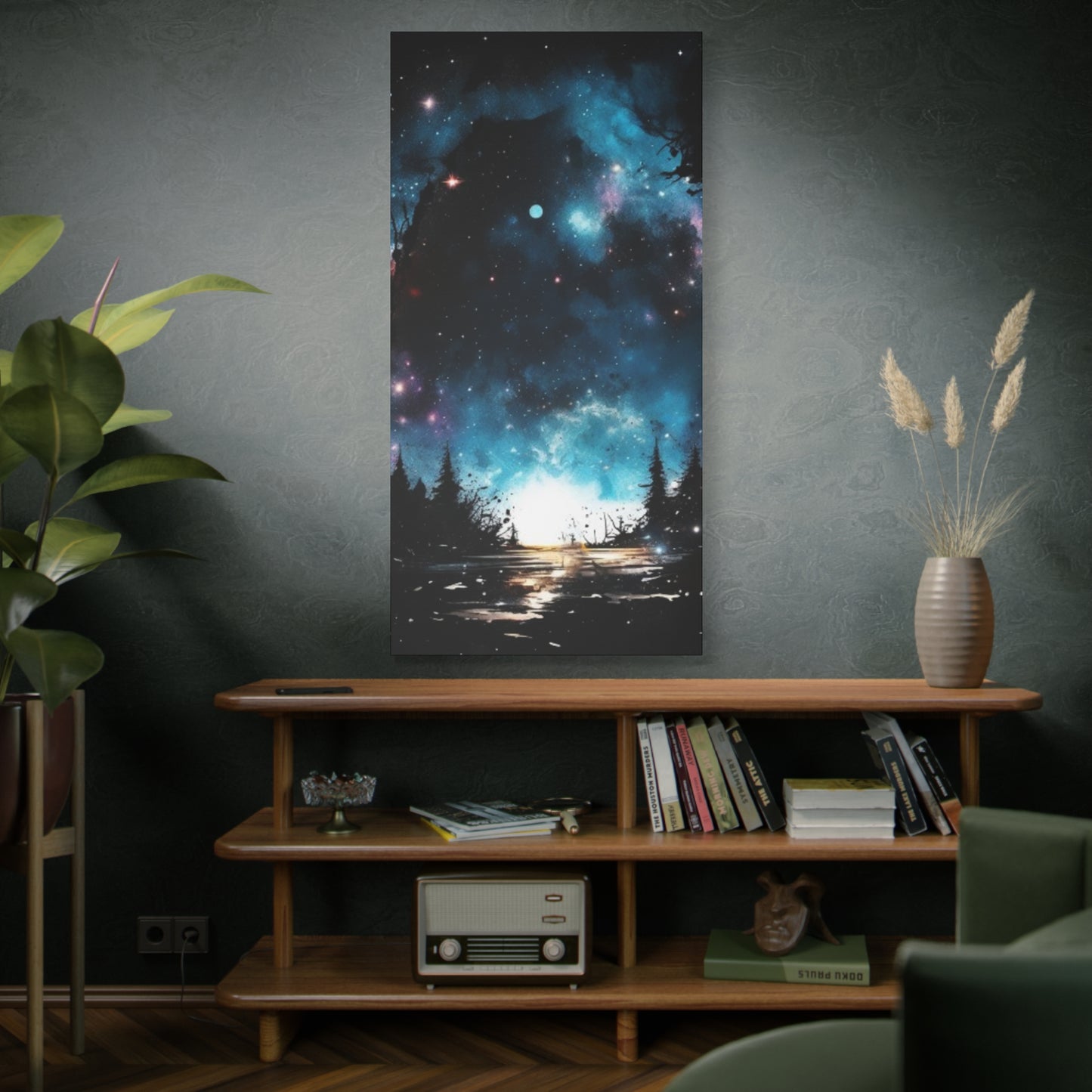 Abstract Art Canvas Print – Modern Wall Art, Digital Artwork, Matte Canvas, Ready to Hang, Home & Office Décor, Modern Wall Décor