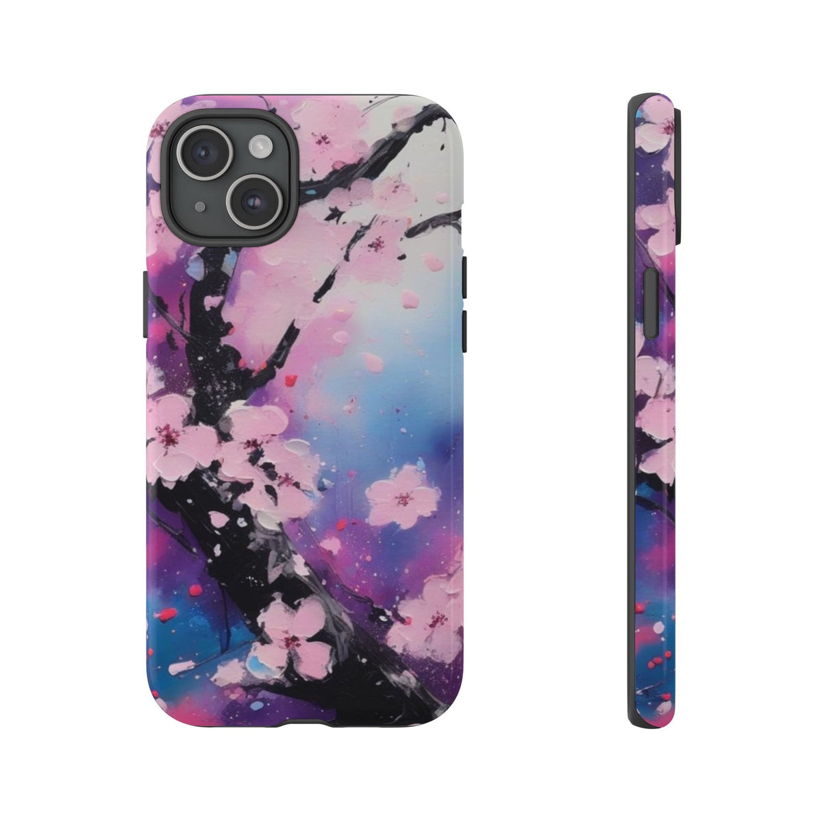 Phone Case for iPhone 17\16\15\14, Tough Phone Cover, Floral Cell Phone Case, Stylish Tech Gift, gift for her