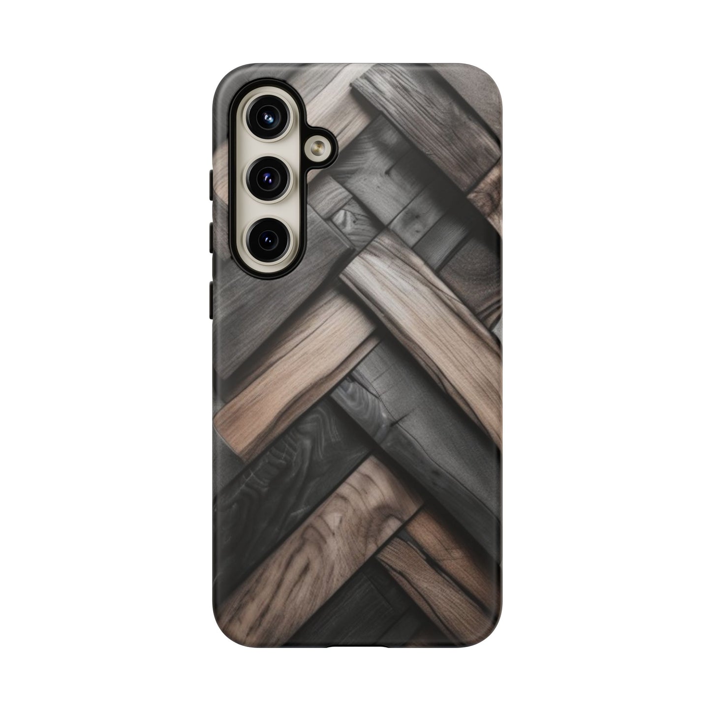 Tough Case Phone Case for Samsung Galaxy S25/S24 – Dual Layer, Matte/Glossy Finish, Wireless Charging Compatible