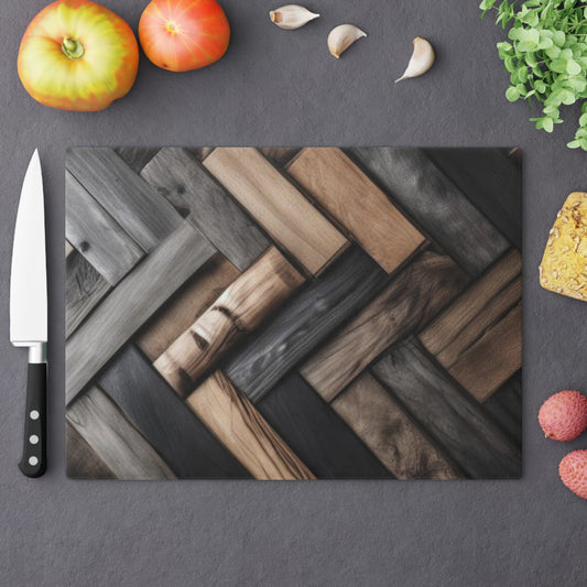 Tempered Glass Cutting Board – Hygienic, Scratch-Resistant, Dishwasher-Safe | Modern Kitchen Essential