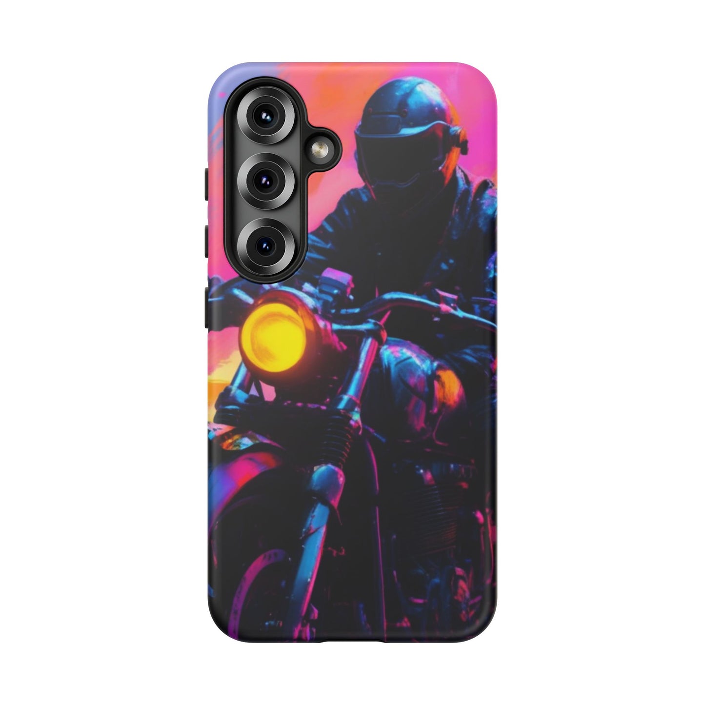 Tough Cases Phone Cases for Samsung Galaxy S25/S24/S23 – Dual Layer, Matte/Glossy Finish, Wireless Charging Compatible