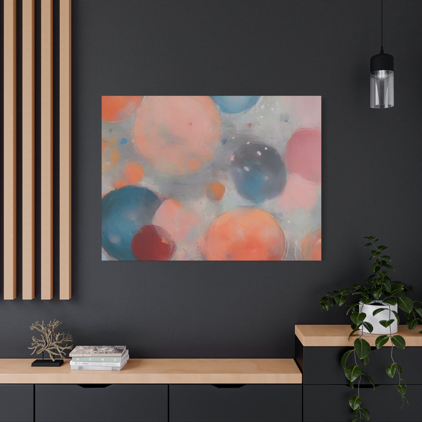 Abstract Art Canvas Print – Modern Wall Art, Digital Artwork, Matte Canvas, Ready to Hang, Home & Office Décor, Modern Wall Décor