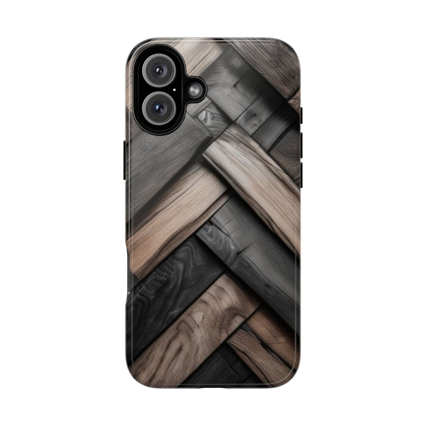 iPhone Tough Case Phone Case for iPhone 14\15\16 – Dual Layer, Matte/Glossy Finish, Wireless Charging Compatible