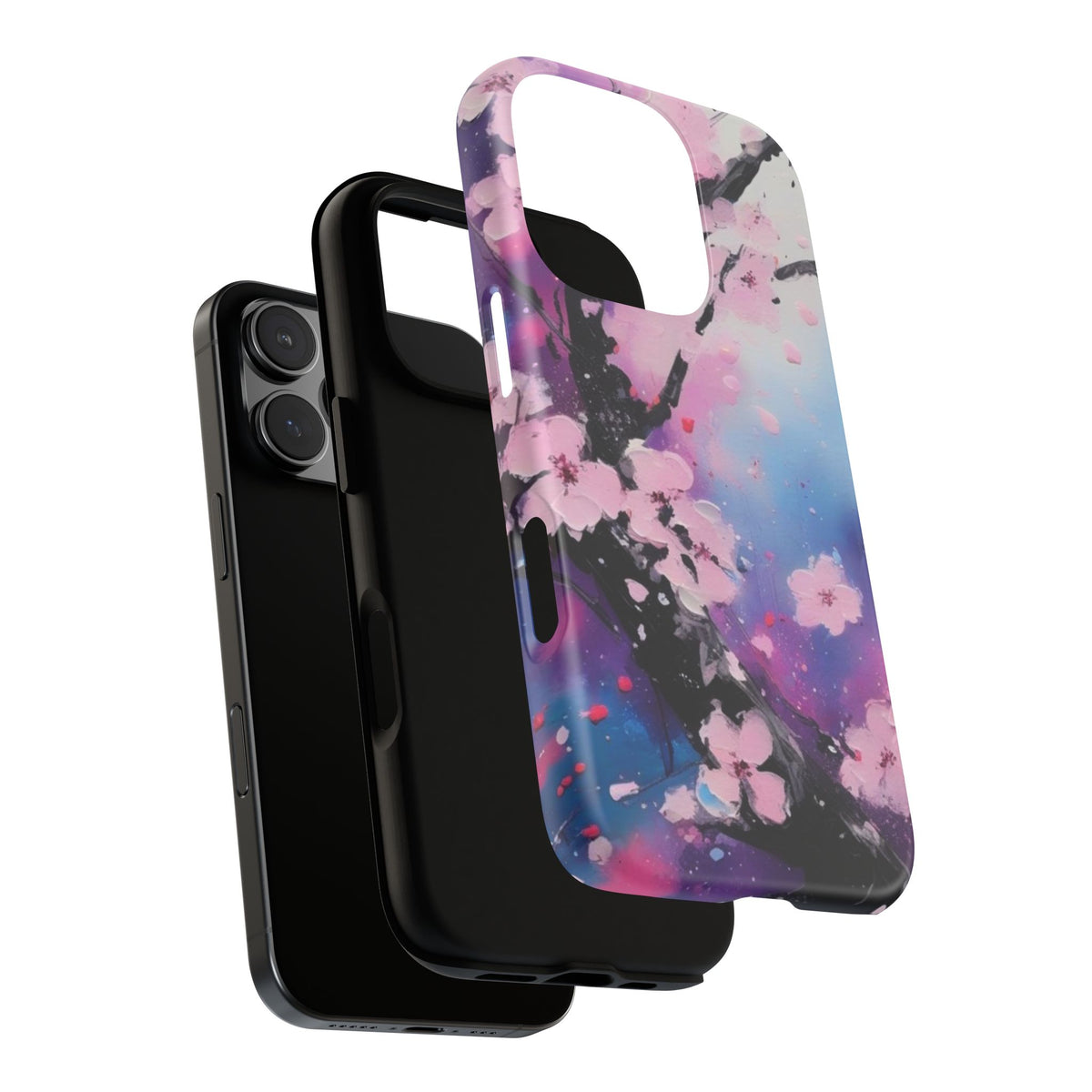 Phone Case for iPhone 17\16\15\14, Tough Phone Cover, Floral Cell Phone Case, Stylish Tech Gift, gift for her
