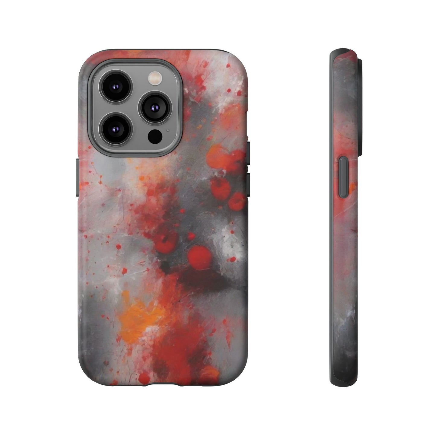 iPhone Tough Case Phone Case for iPhone 14\15\16\17 – Dual Layer, Matte/Glossy Finish, Wireless Charging Compatible