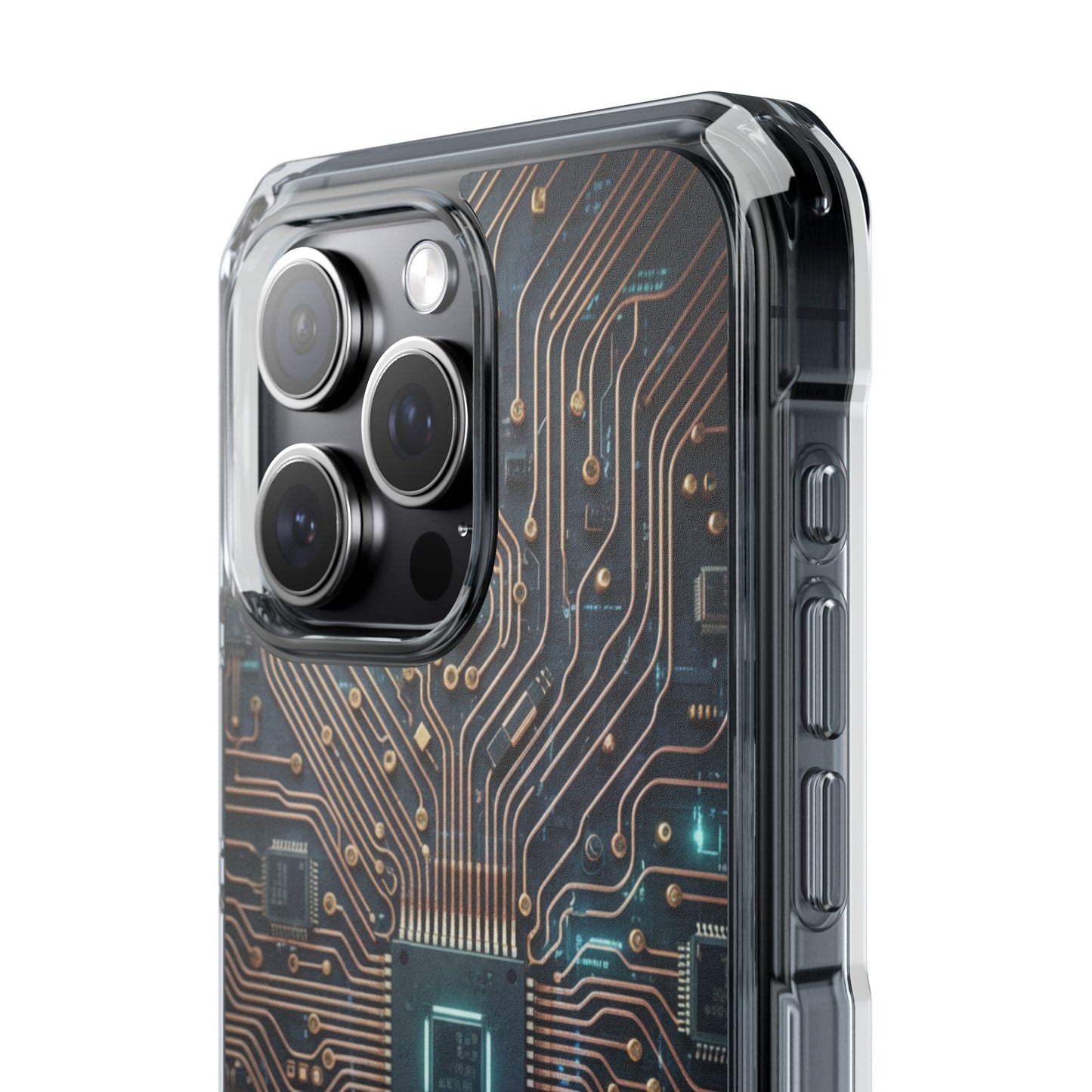Magnetic Impact Phone Case for iPhone 17/16/15/14. Magnetic Impact Phone Case — Cyber Circuit Design
