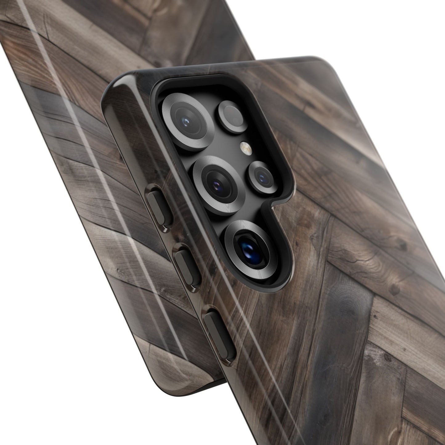 Herringbone Phone Case for Samsung Galaxy S25/S24/S23 - Tough and Stylish Protection