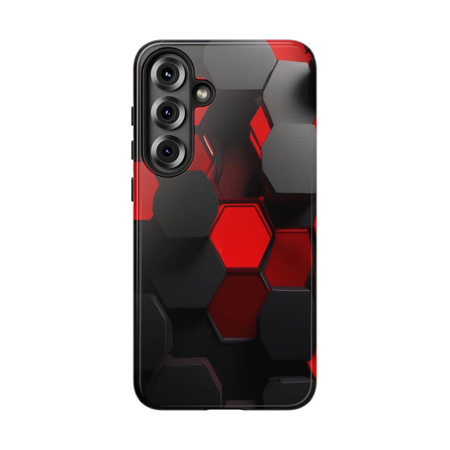 Tough Case Phone Case for iPhone Samsung Galaxy S25/S24 – Dual Layer, Matte/Glossy Finish, Wireless Charging Compatible