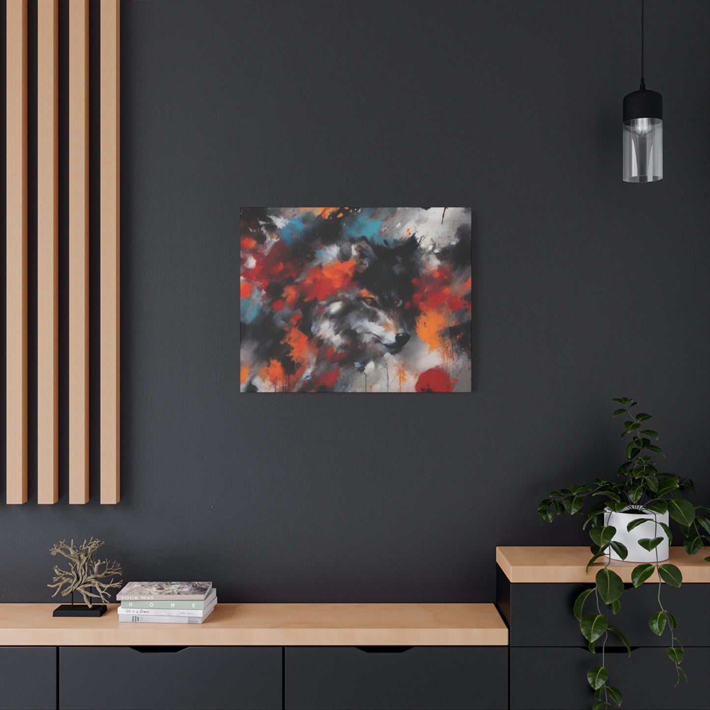 Abstract Art Canvas Print – Modern Wall Art, Digital Artwork, Matte Canvas, Ready to Hang, Home & Office Décor, Modern Wall Décor