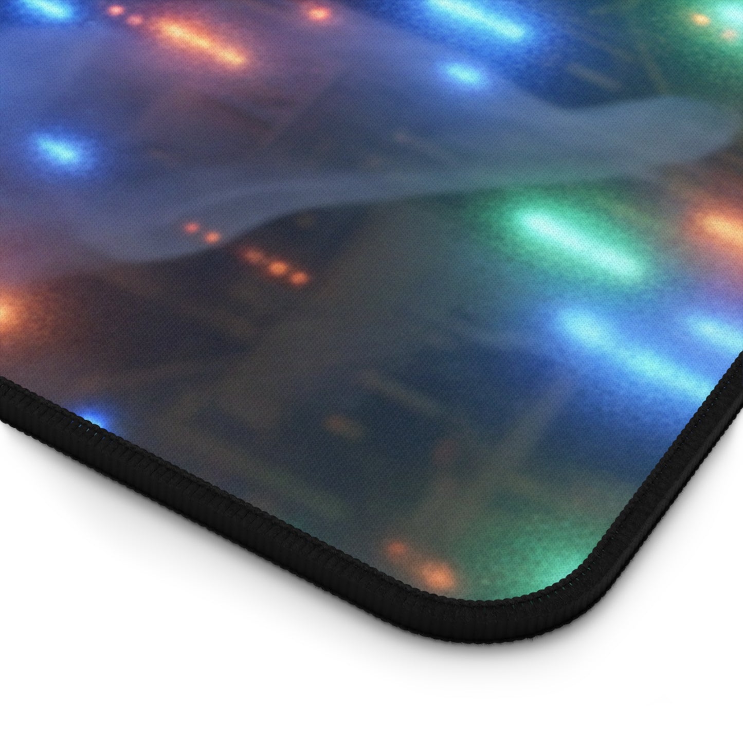 Large Gaming Mouse Pad – Premium Mouse Pad & Tech Accessory for Home & Office, Premium Desk Mat, Gaming Mouse Pad, Non-slip, Circuit Glow Desk Mat — Neon Tech Mouse Pad with Retro Computer Lights