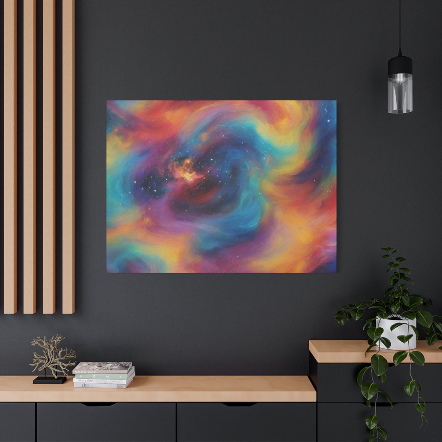 Abstract Art Canvas Print – Modern Wall Art, Digital Artwork, Matte Canvas, Ready to Hang, Home & Office Décor, Modern Wall Décor