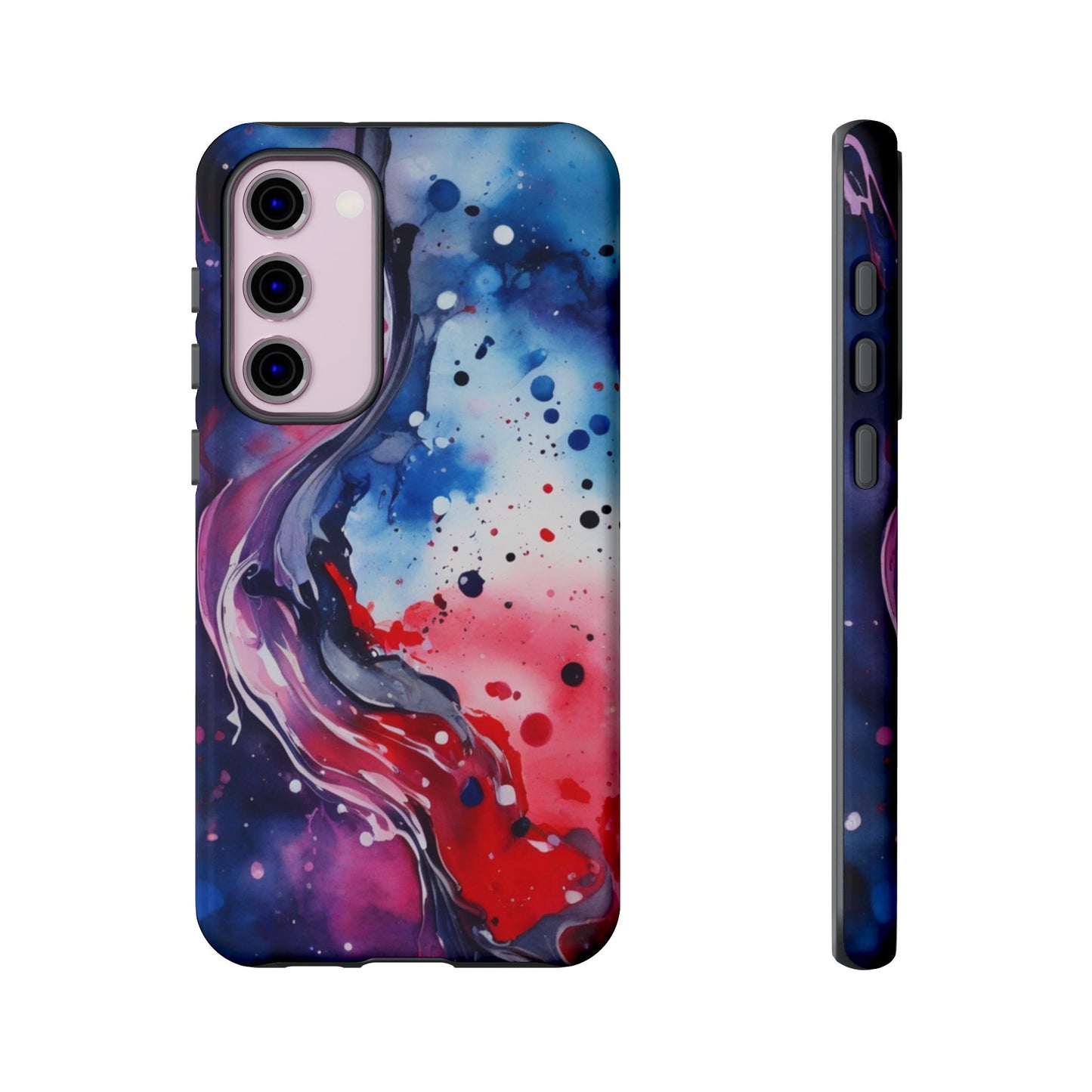 Galaxy Abstract Tough Phone case for Samsung Galaxy S26/S25/S24/S23/S22 – Vibrant Nebula Protective Cover