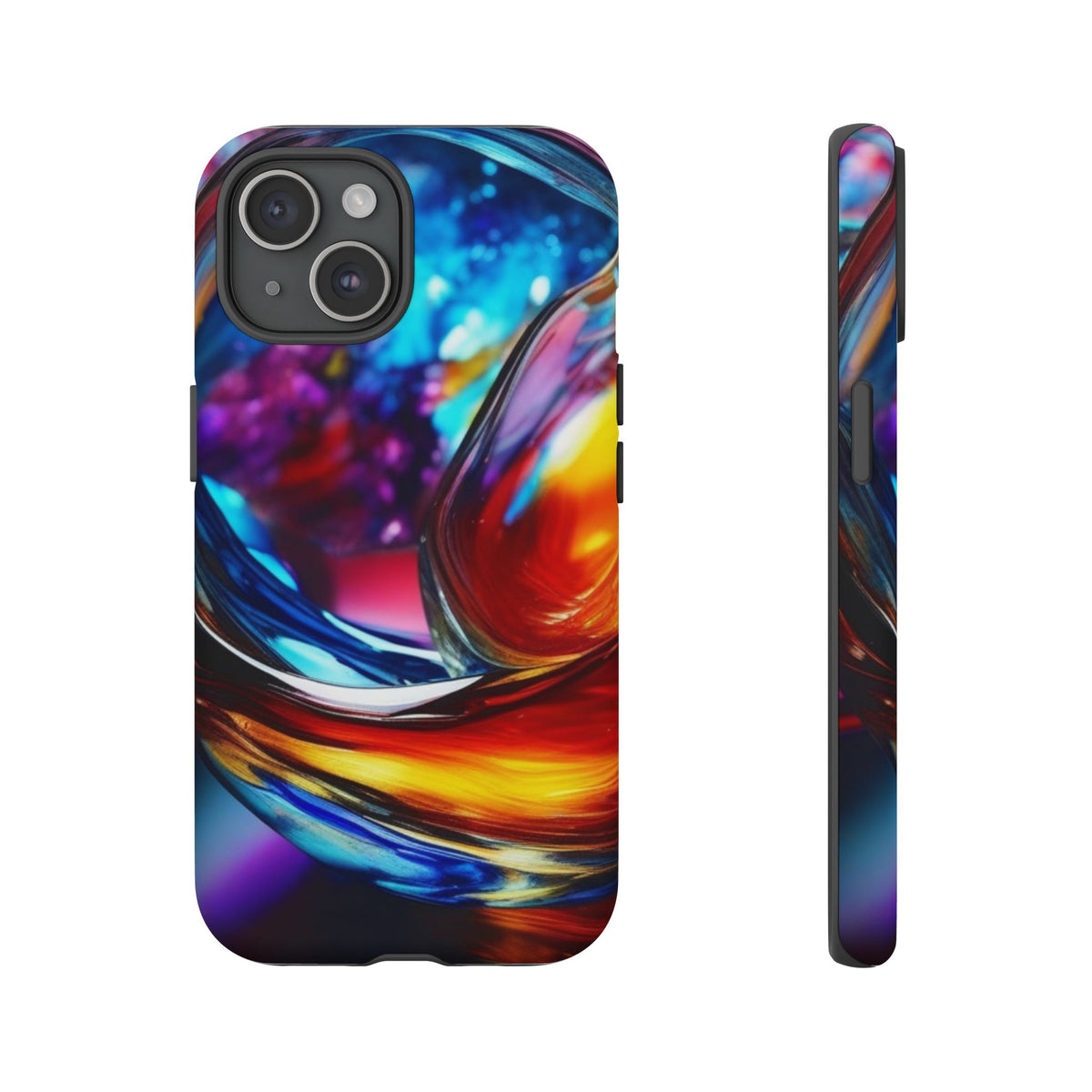 Vibrant Phone Case, Tough Cases for iPhone 17/16/15/14, Stylish Smartphone Cover, Colorful Mobile Accessories, Gift for Tech Lovers