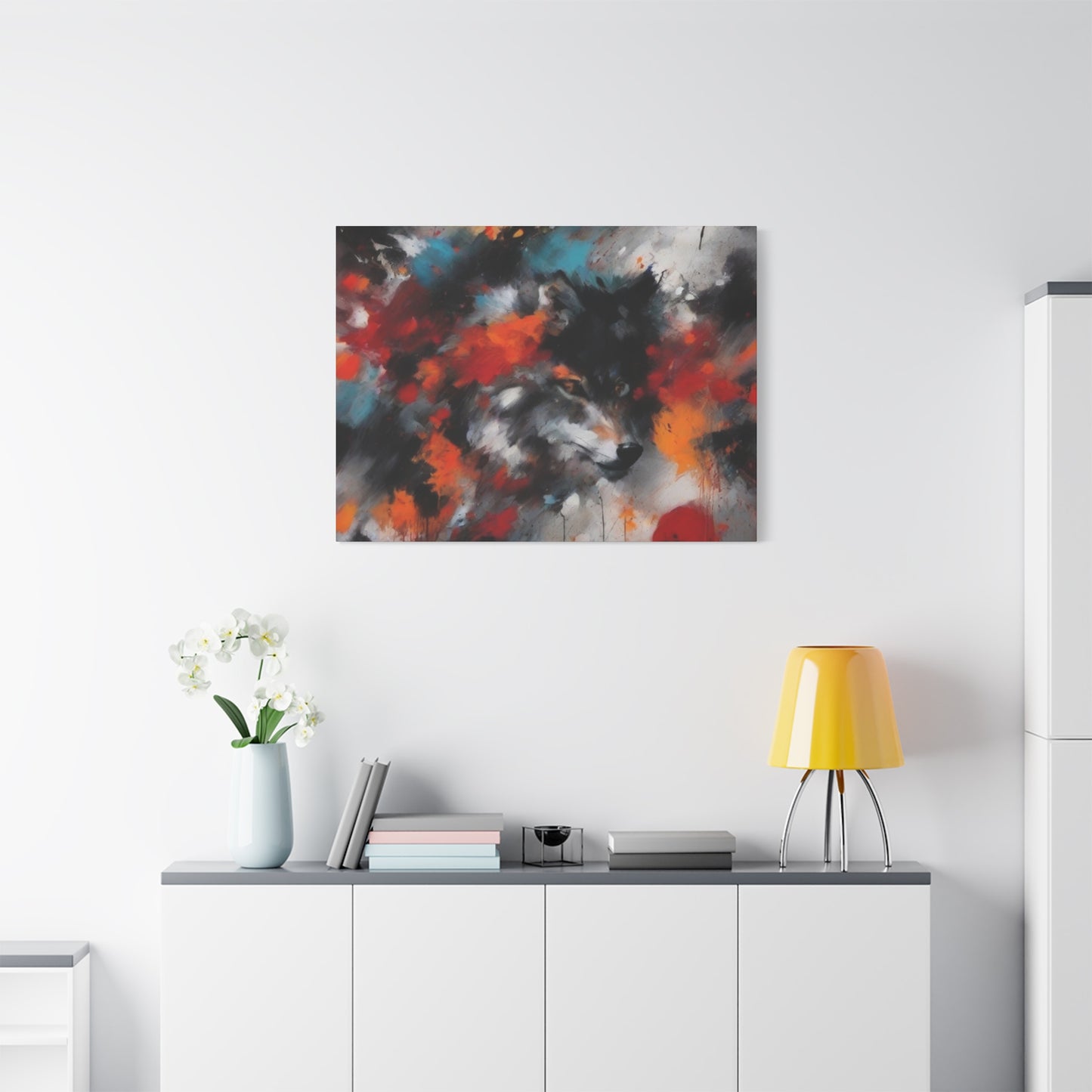 Abstract Art Canvas Print – Modern Wall Art, Digital Artwork, Matte Canvas, Ready to Hang, Home & Office Décor, Modern Wall Décor
